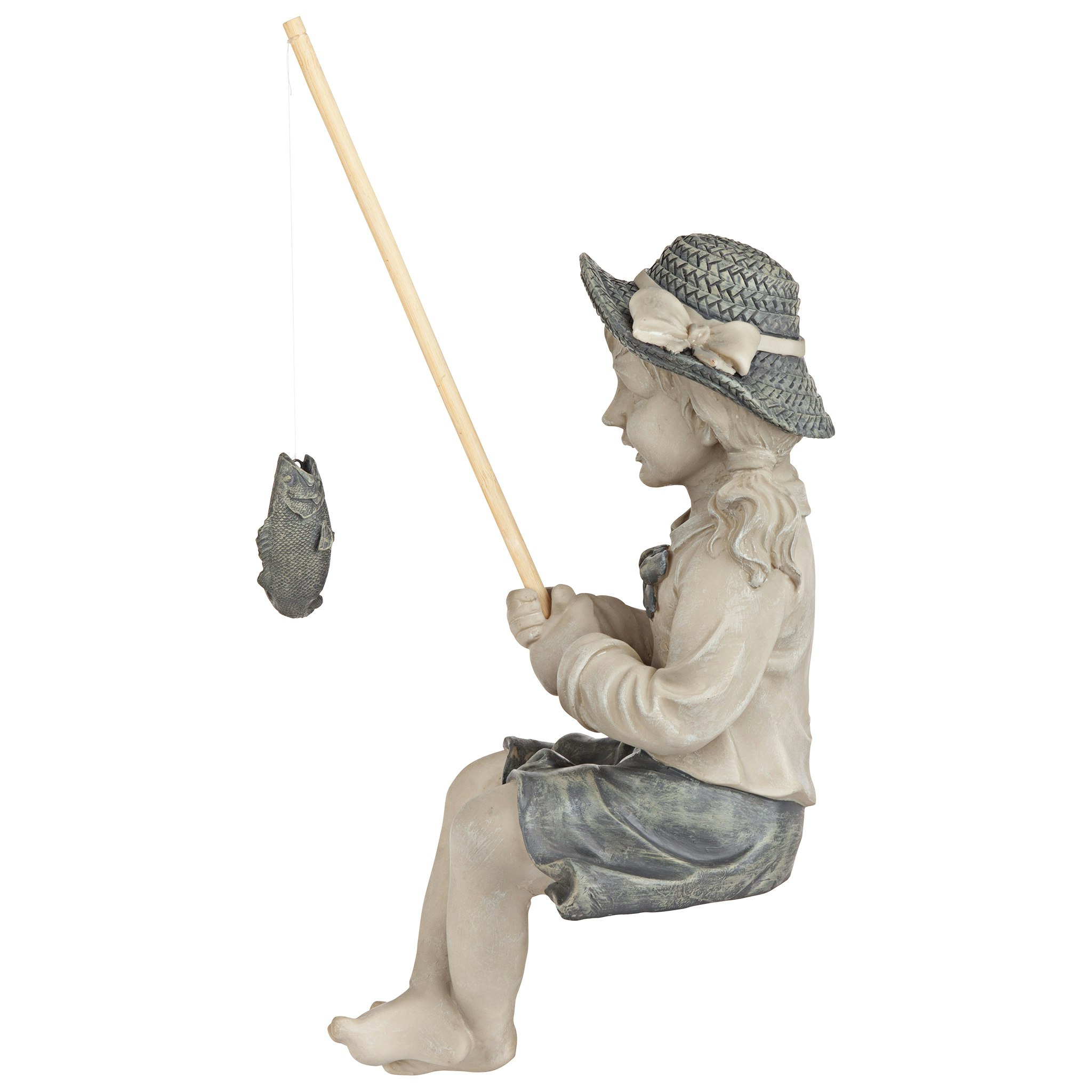 Toscano Nellie Big Catch Fisherwoman Statue - Medium