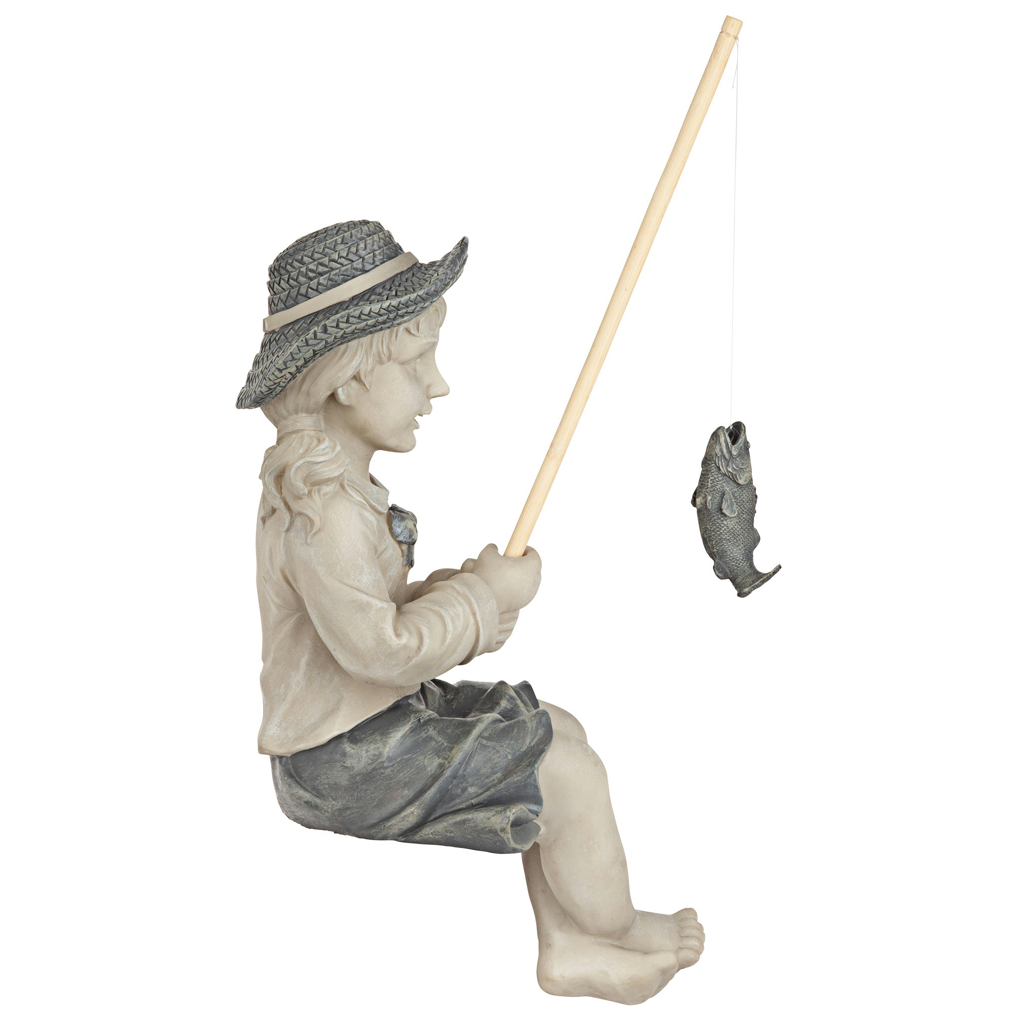Toscano Nellie Big Catch Fisherwoman Statue - Medium