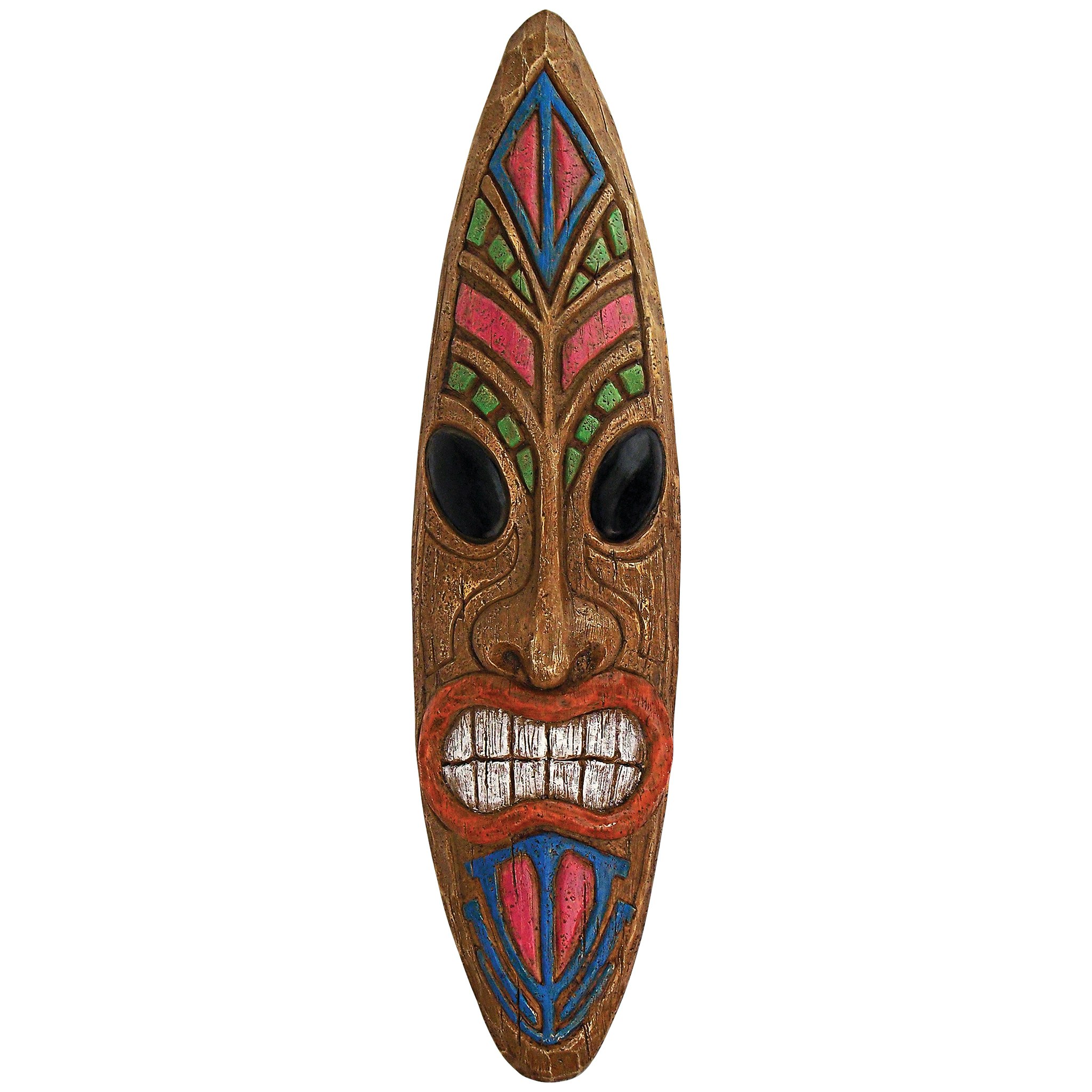 Toscano - Ka Hekili Thunder God Tiki Mask Wall Sculpture
