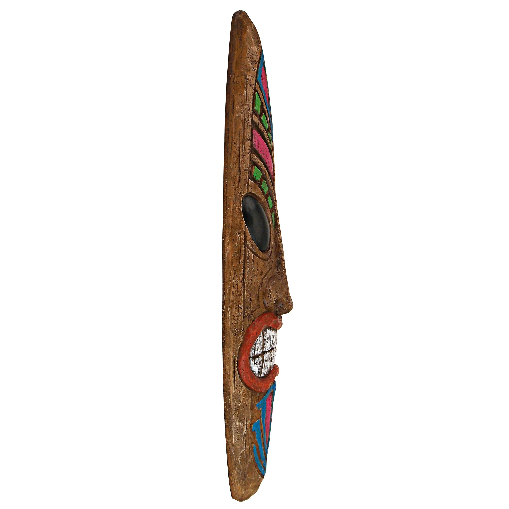 Toscano - Ka Hekili Thunder God Tiki Mask Wall Sculpture