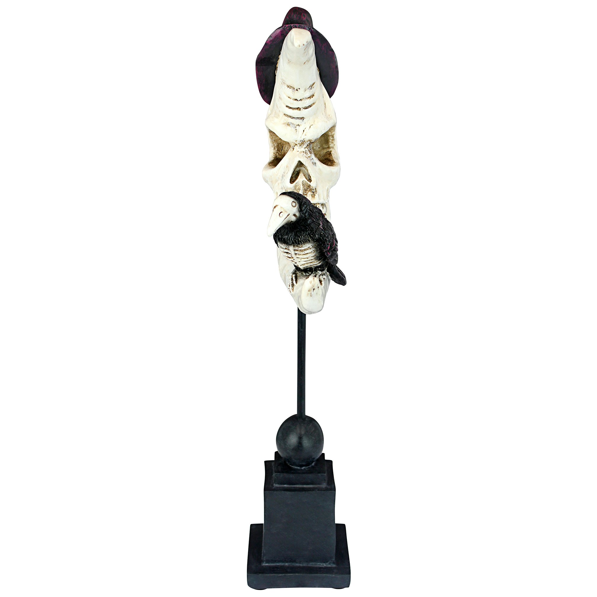 Toscano - Warlock Raven Moon Halloween Statue