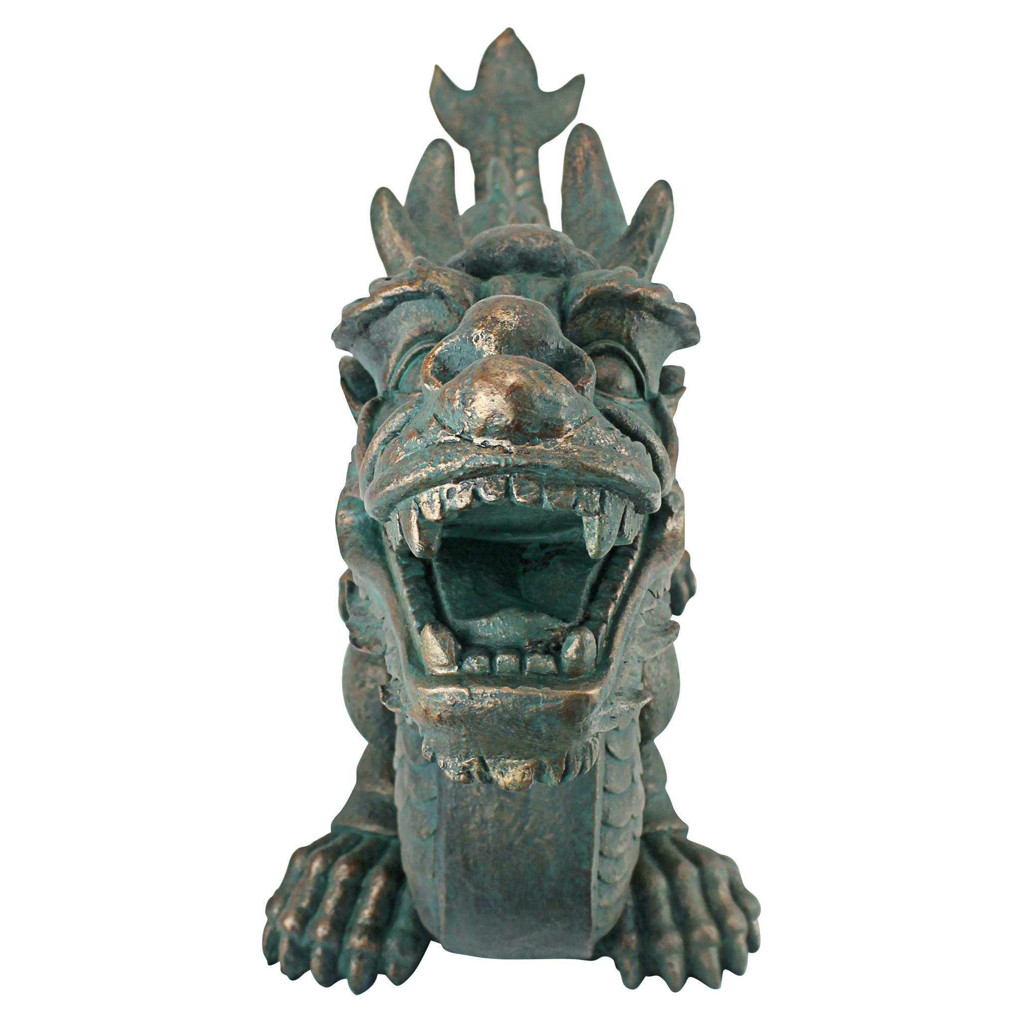 Toscano Asian Dragon of the Great Wall Statue - Large