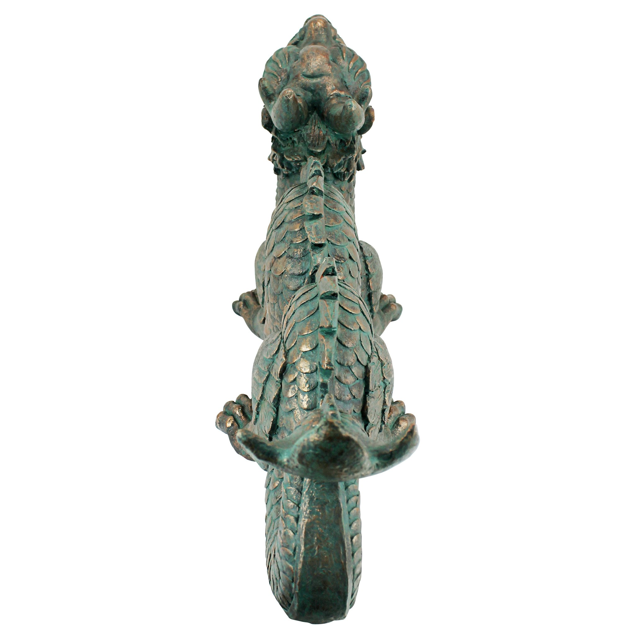 Toscano Asian Dragon of the Great Wall Statue - Large