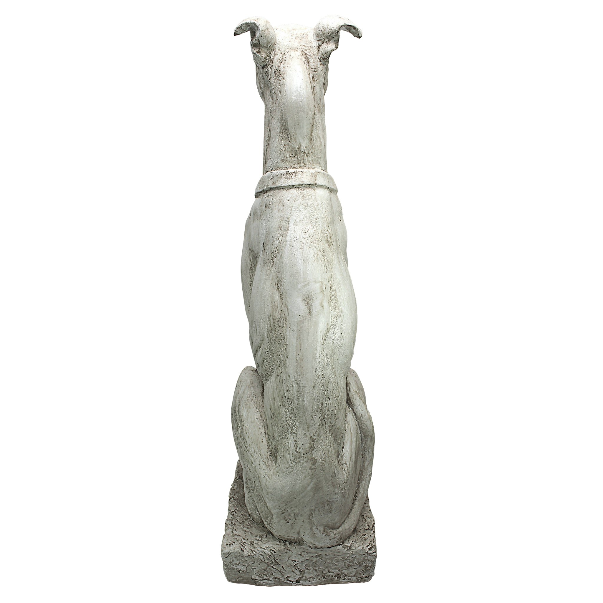 Toscano - Art Deco Whippet Greyhound Sentinel Dog Statue