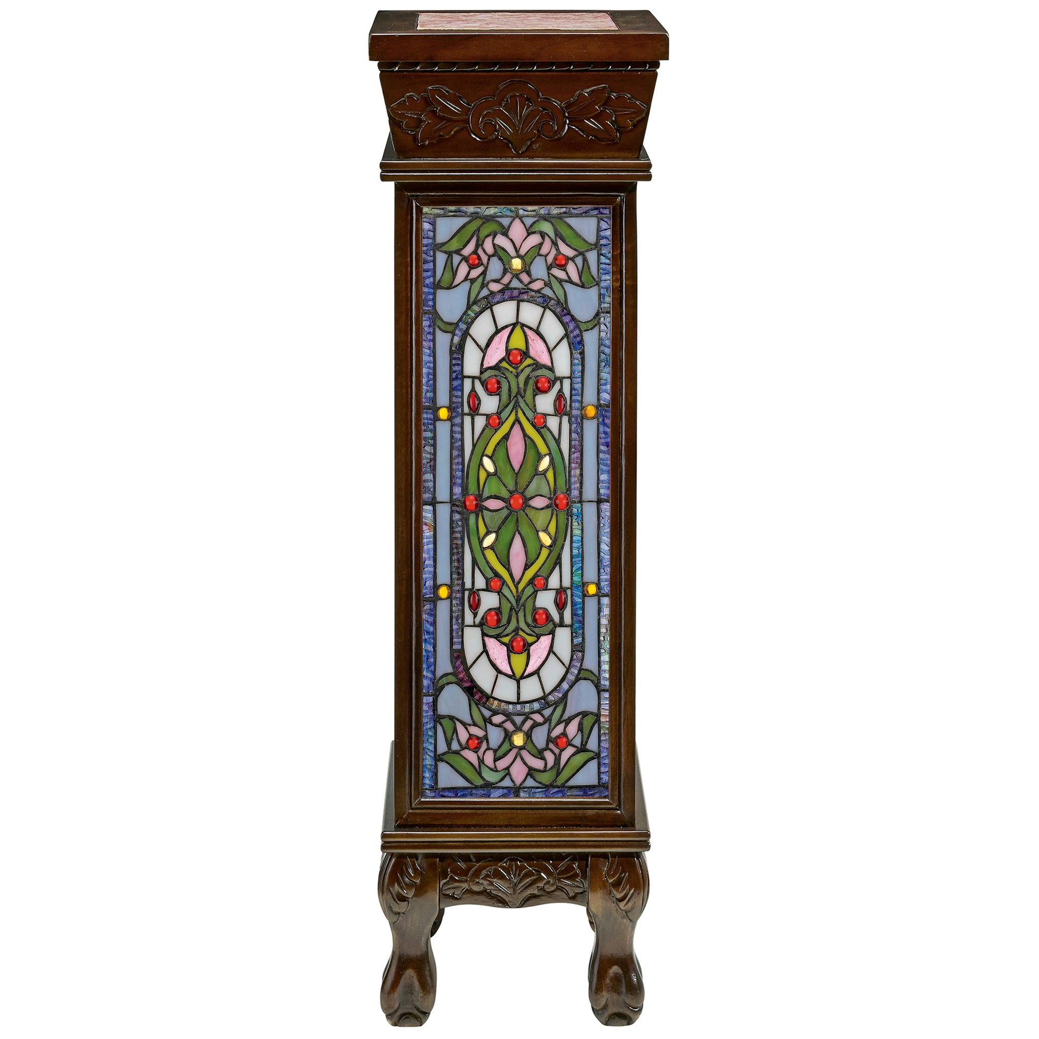 Toscano - Baldwin Beaux-Arts Illuminated Hand-Crafted Pedestal