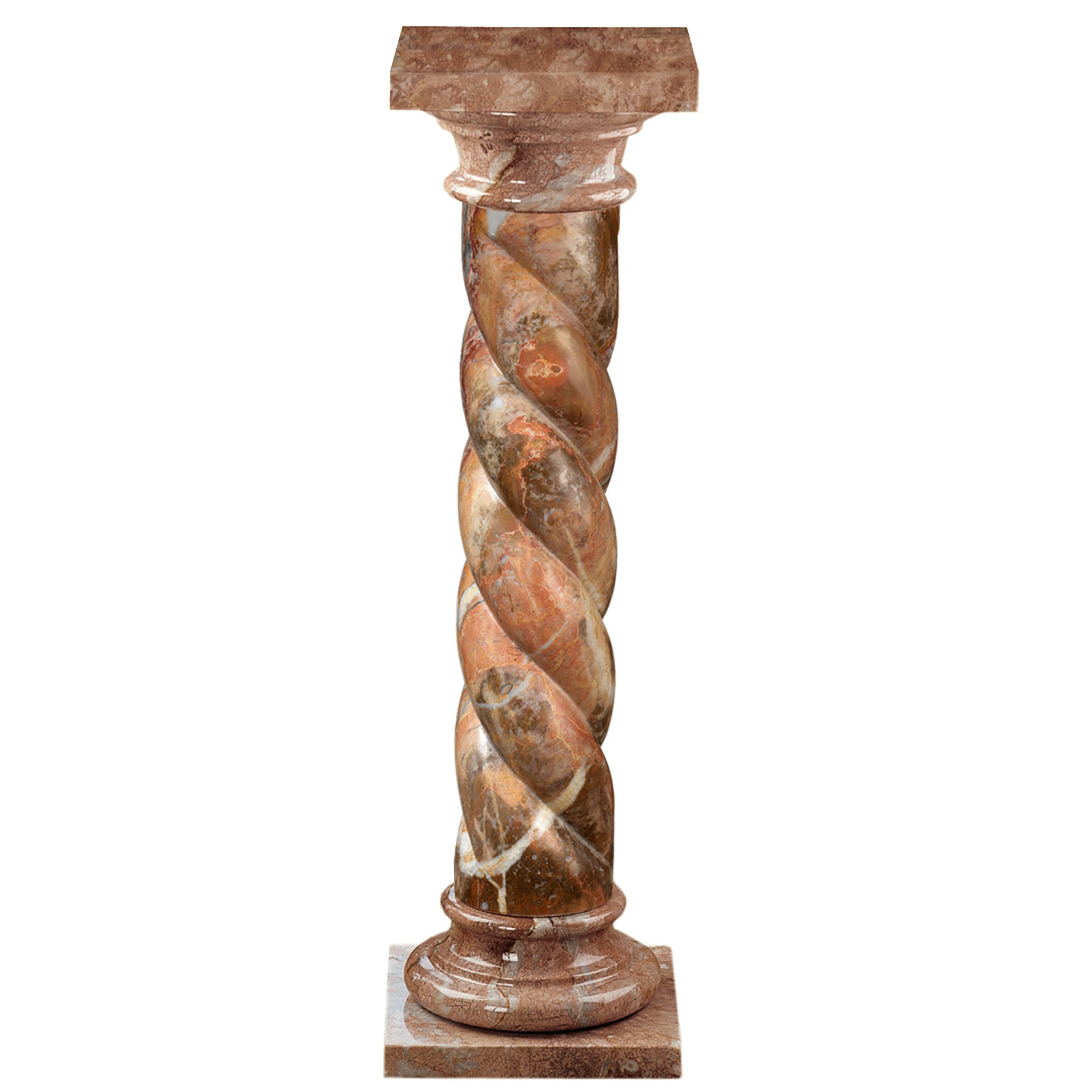 Toscano - Venetian Doges Solid Column in Tan, Marble