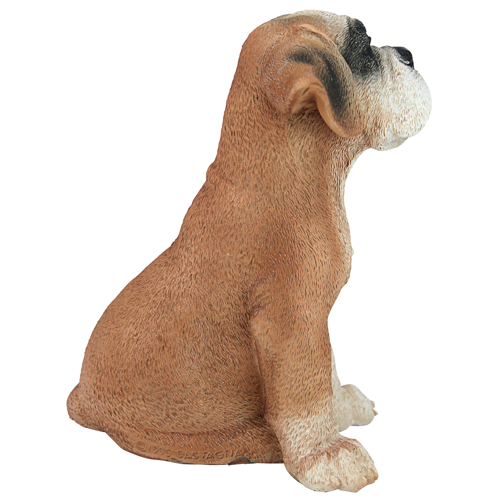 Toscano - Boxer Puppy Dog Statue