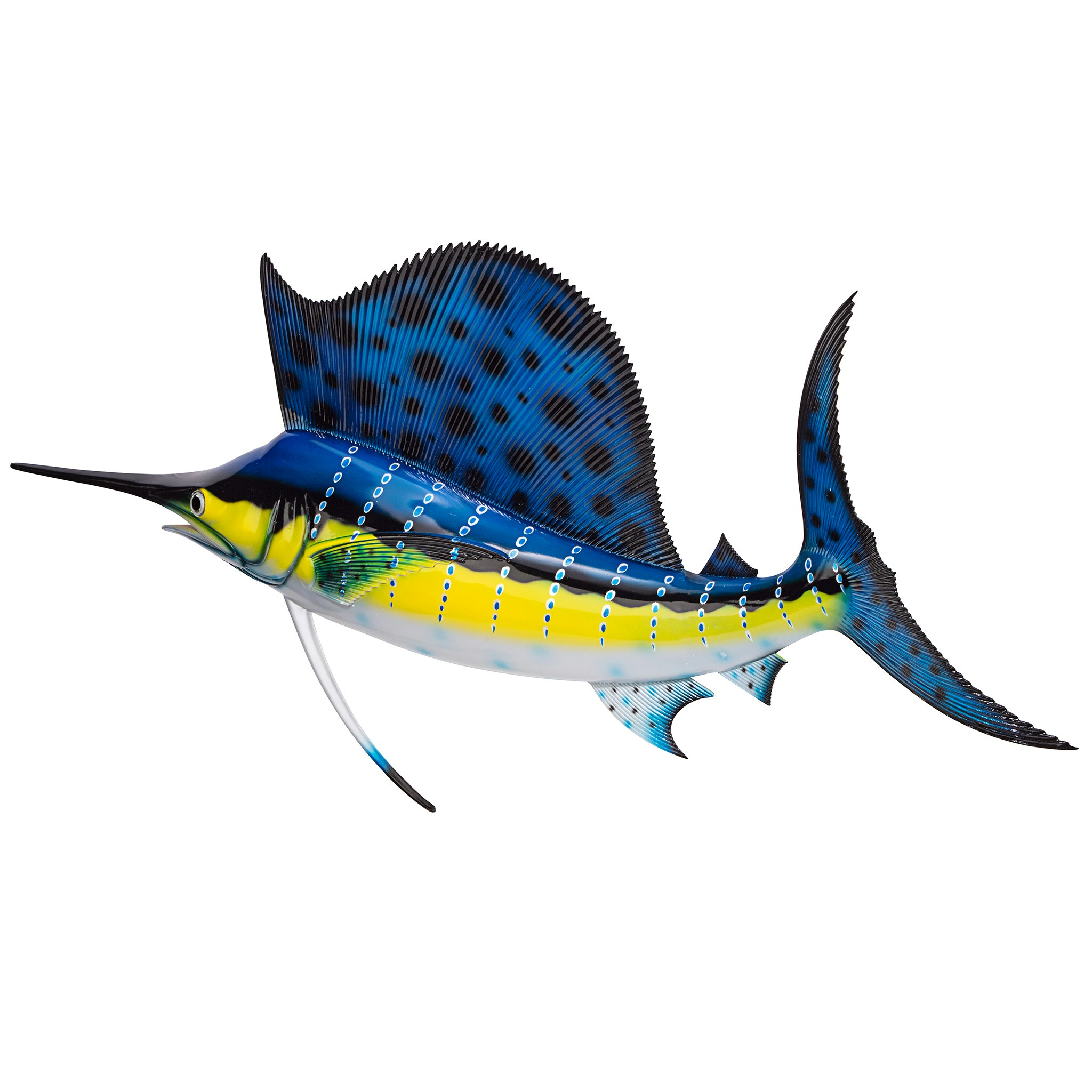 Toscano - Key West Sailfish Trophy Wall Sculpture