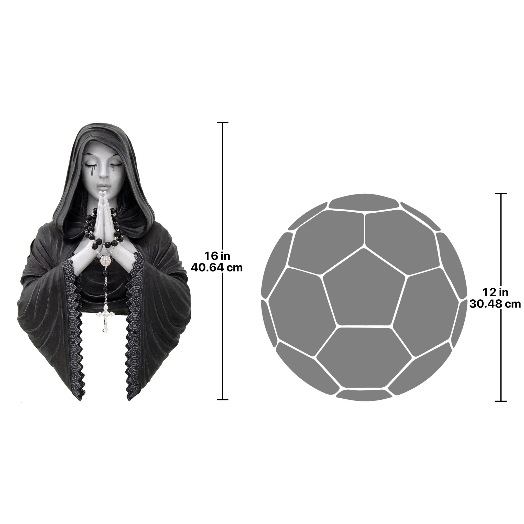 Toscano - Gothic Prayer Wall Sculpture