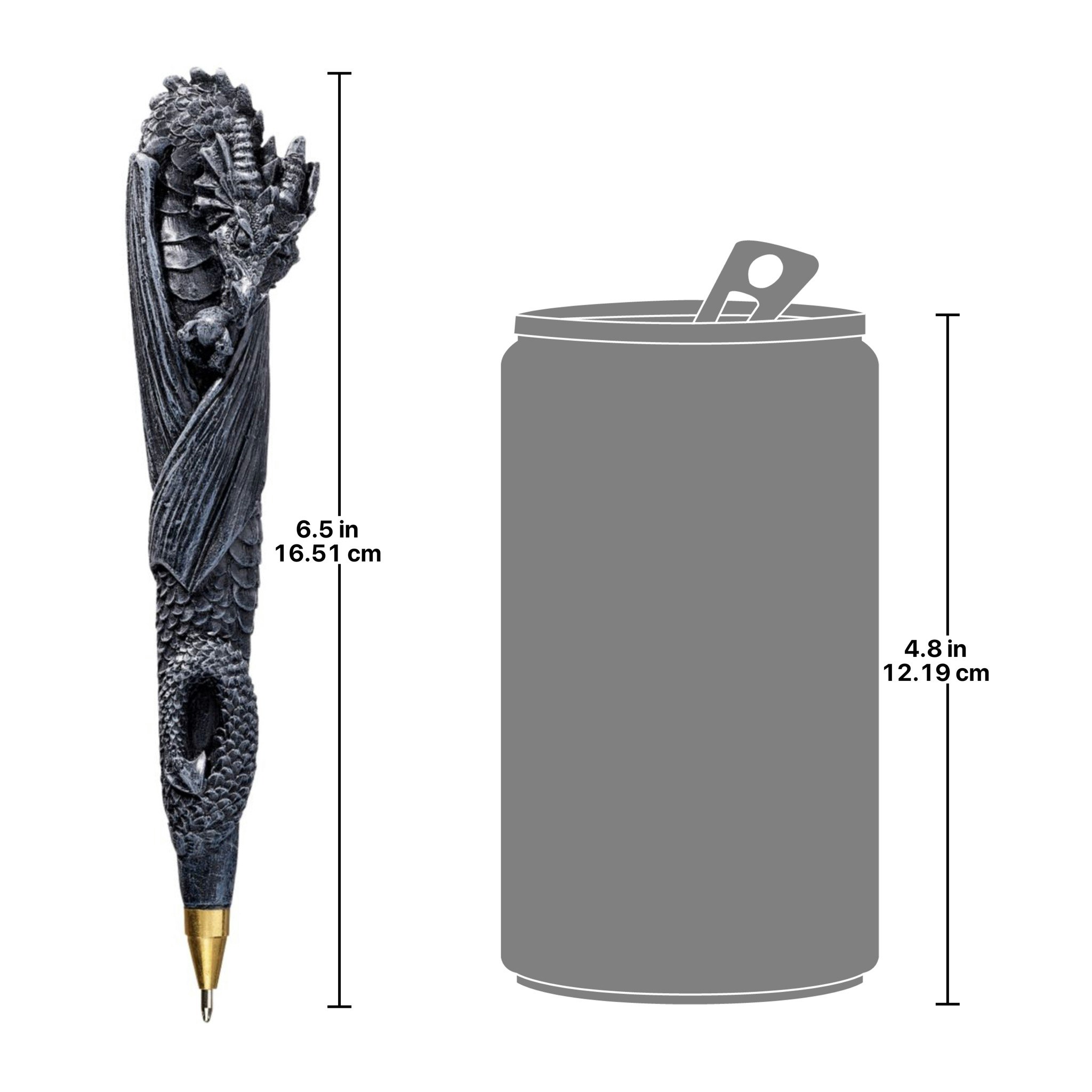 Toscano - Gargoyles  Dragons  Blackburn Sculptural Pen