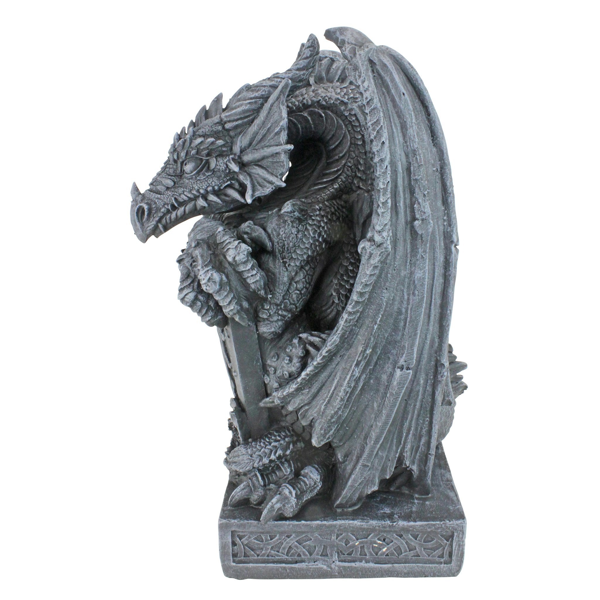 Toscano - Shield the Arthurian Dragon Statue