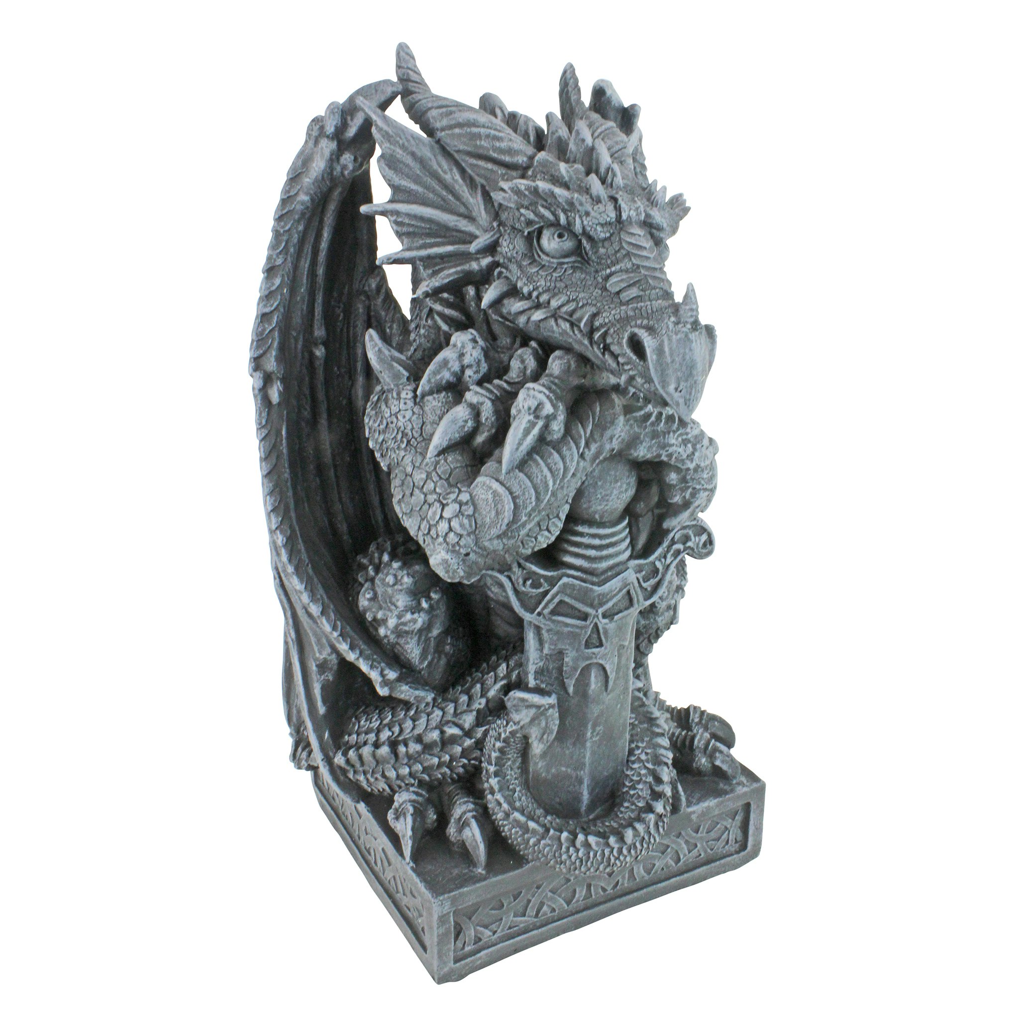 Toscano - Sword the Arthurian Dragon Statue
