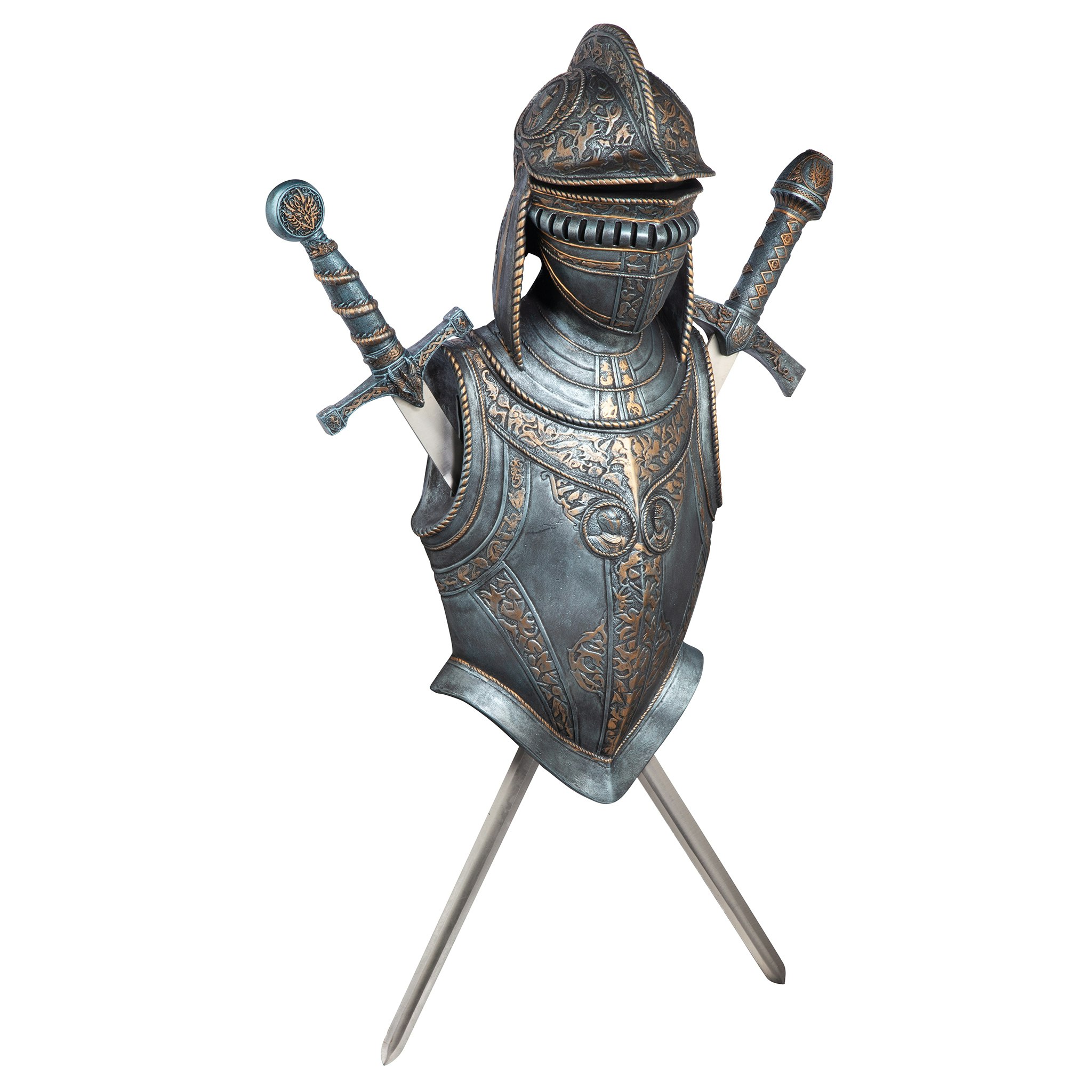 Toscano - Nunsmere Hall 16th-Century Battle Armor Wall Sculpture Collection