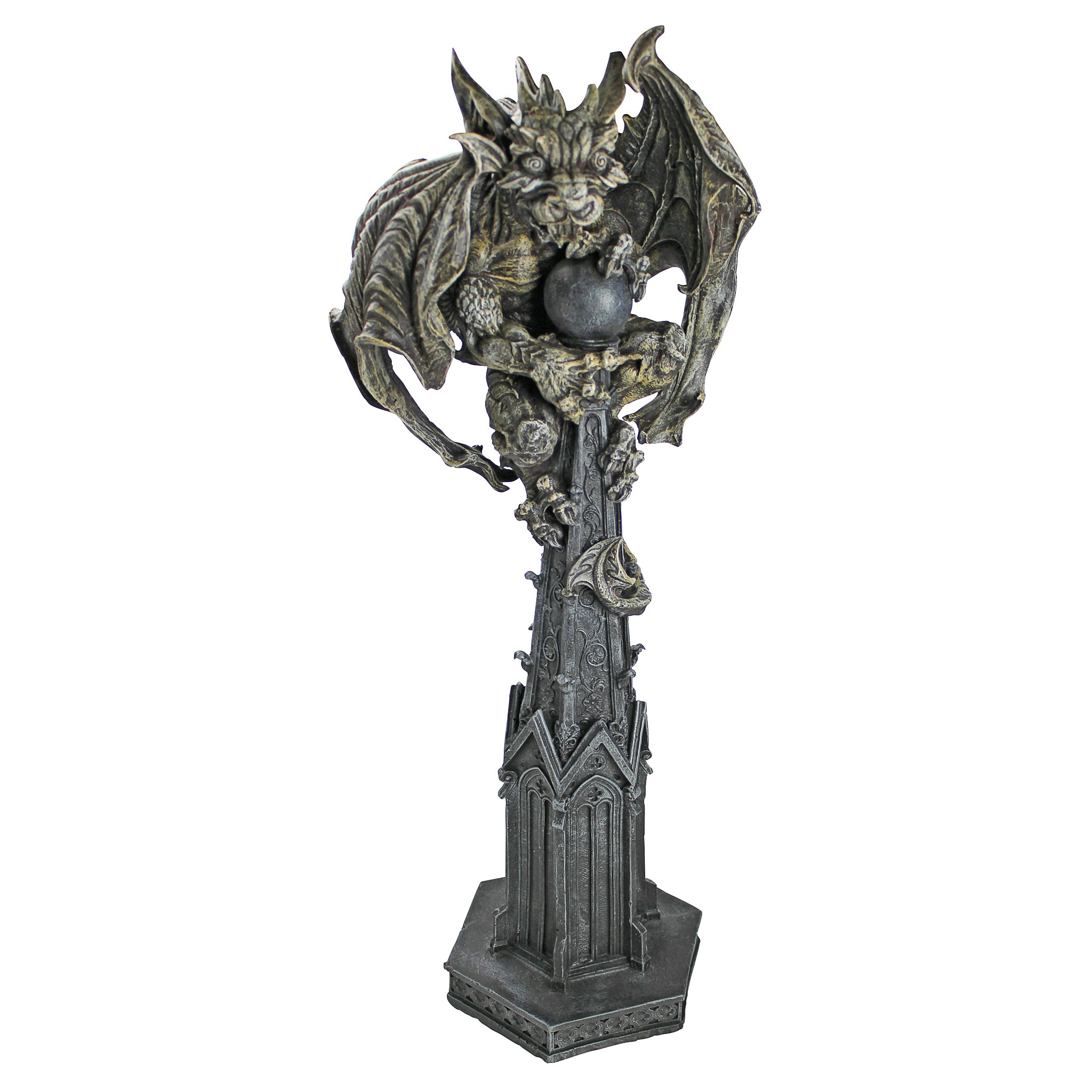 Toscano - RaptorGargoyle Surveyor of the Realm Statue