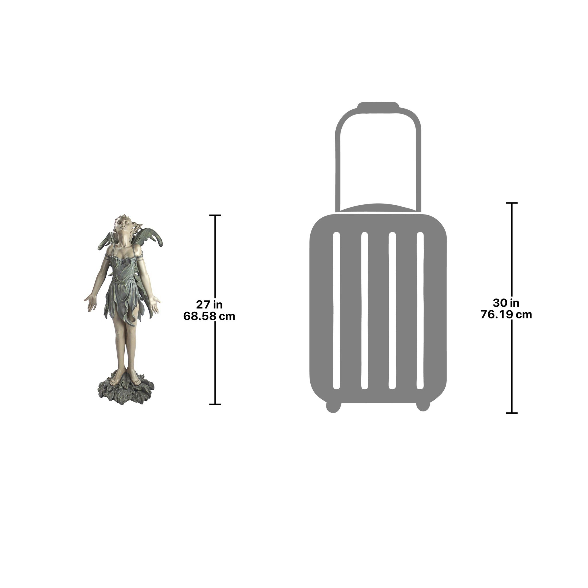 Toscano - Spirit of the Wind Fairy Statue