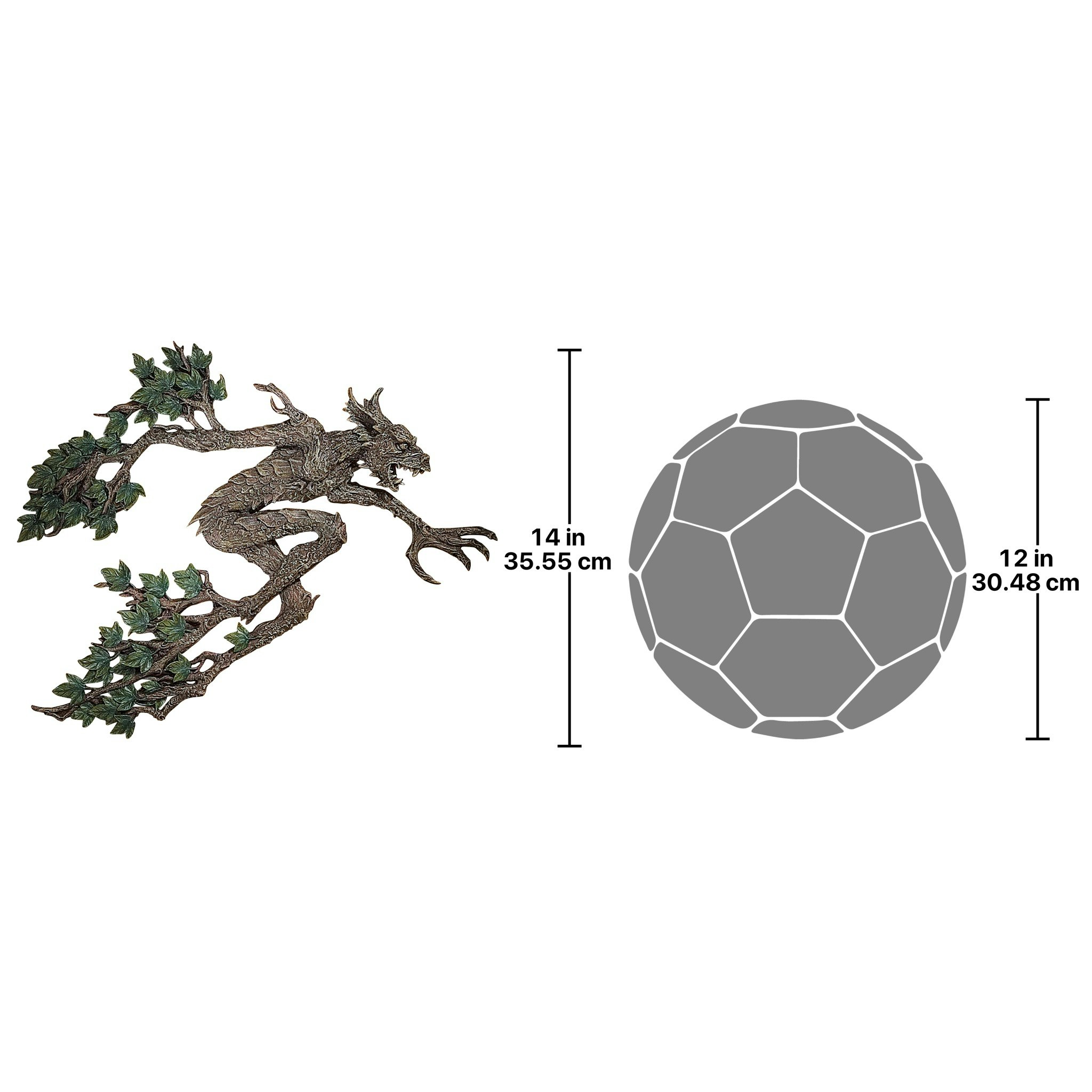 Toscano - Tree Spirit of Sleepy Hollow Greenman Wall Sculpture