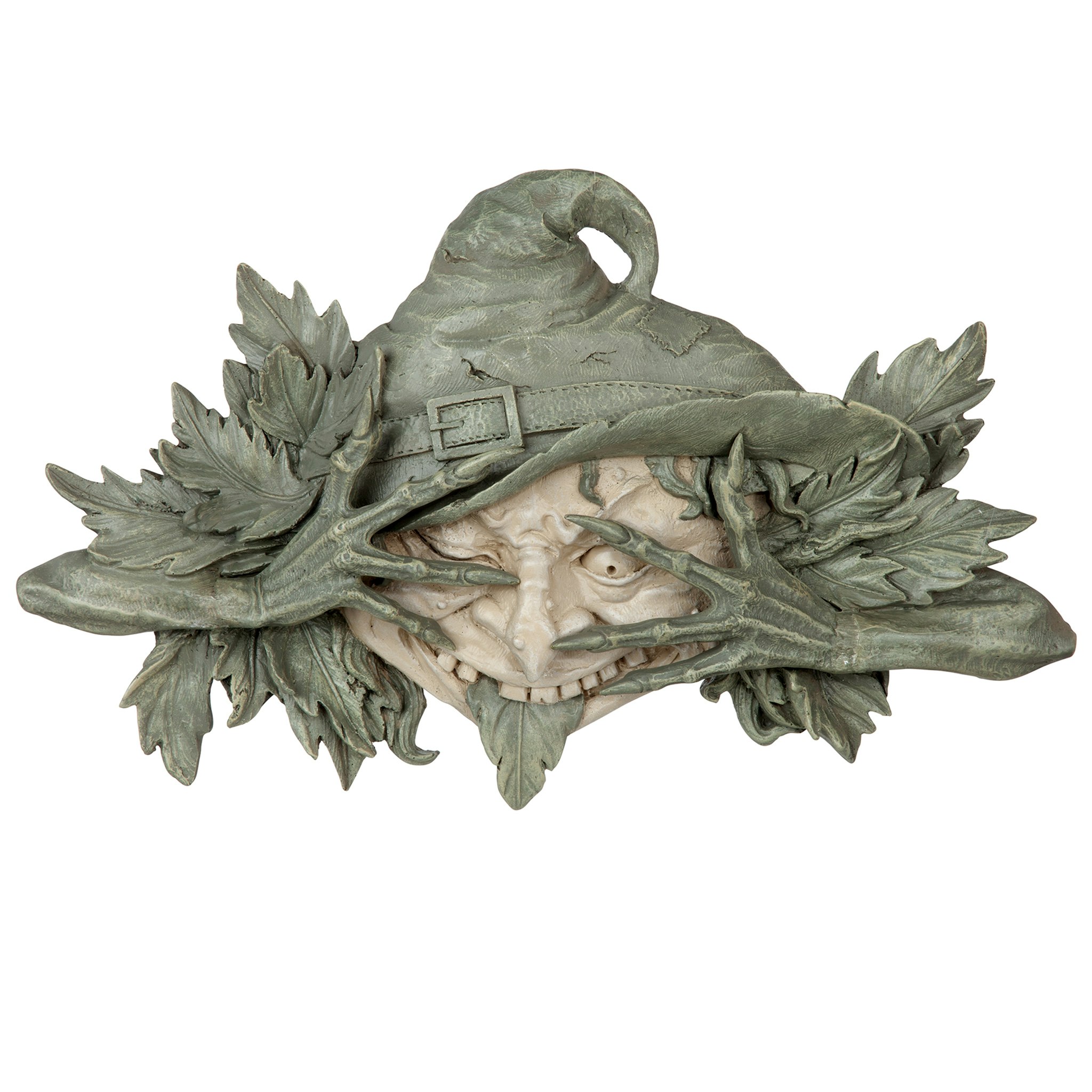 Toscano - The Poison Ivy Forest Witch Greenman Wall Sculpture