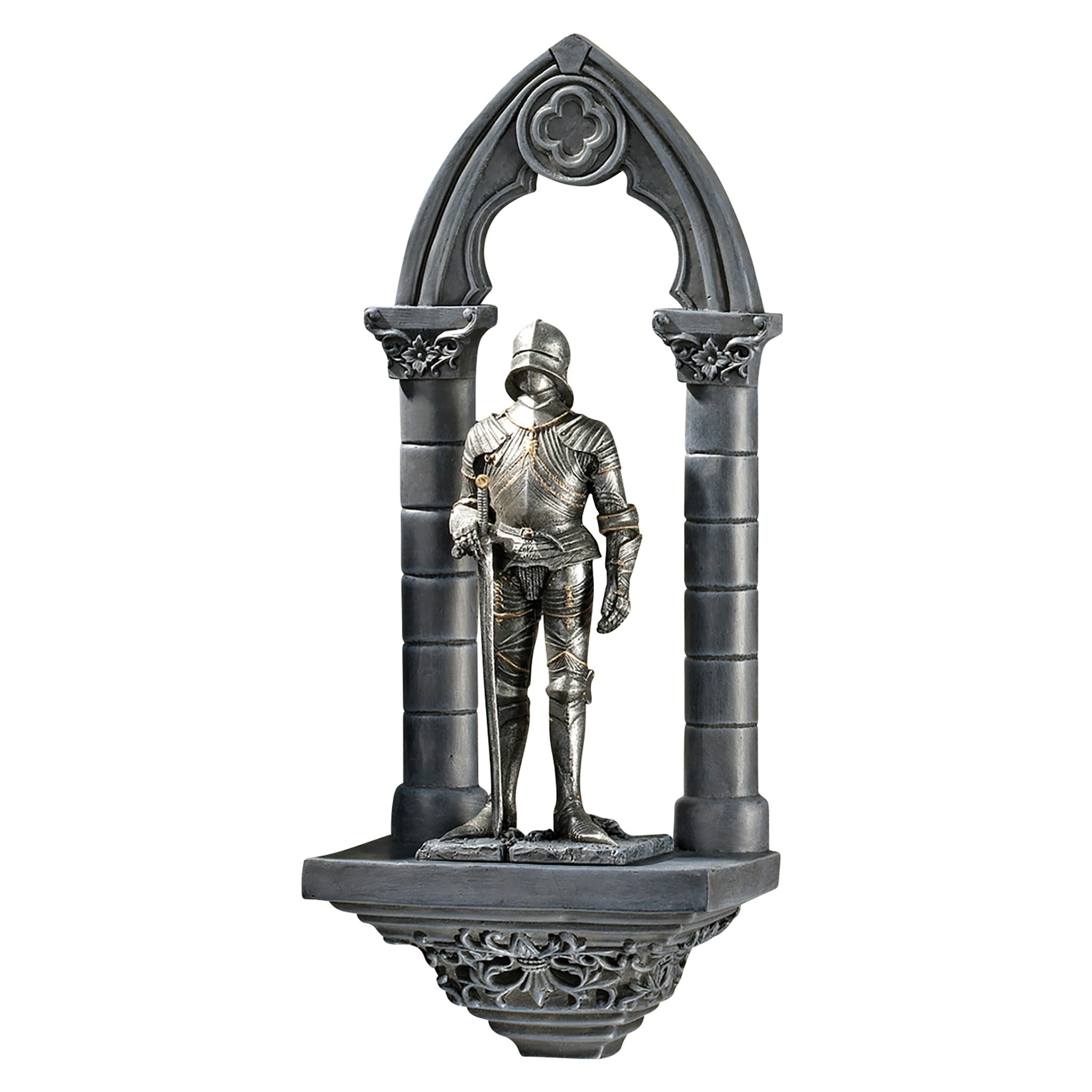 Toscano Knights of the Realm Wall Sculpture - Sir Samuel