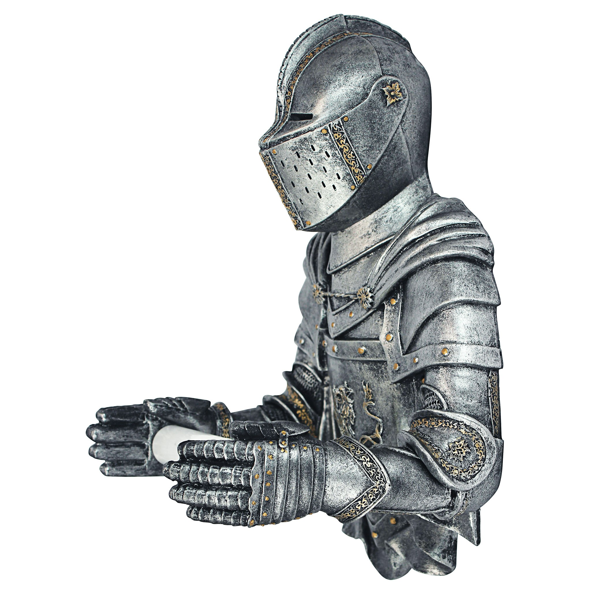 Toscano - A Knight to Remember Gothic Bathroom Toilet Paper Holder