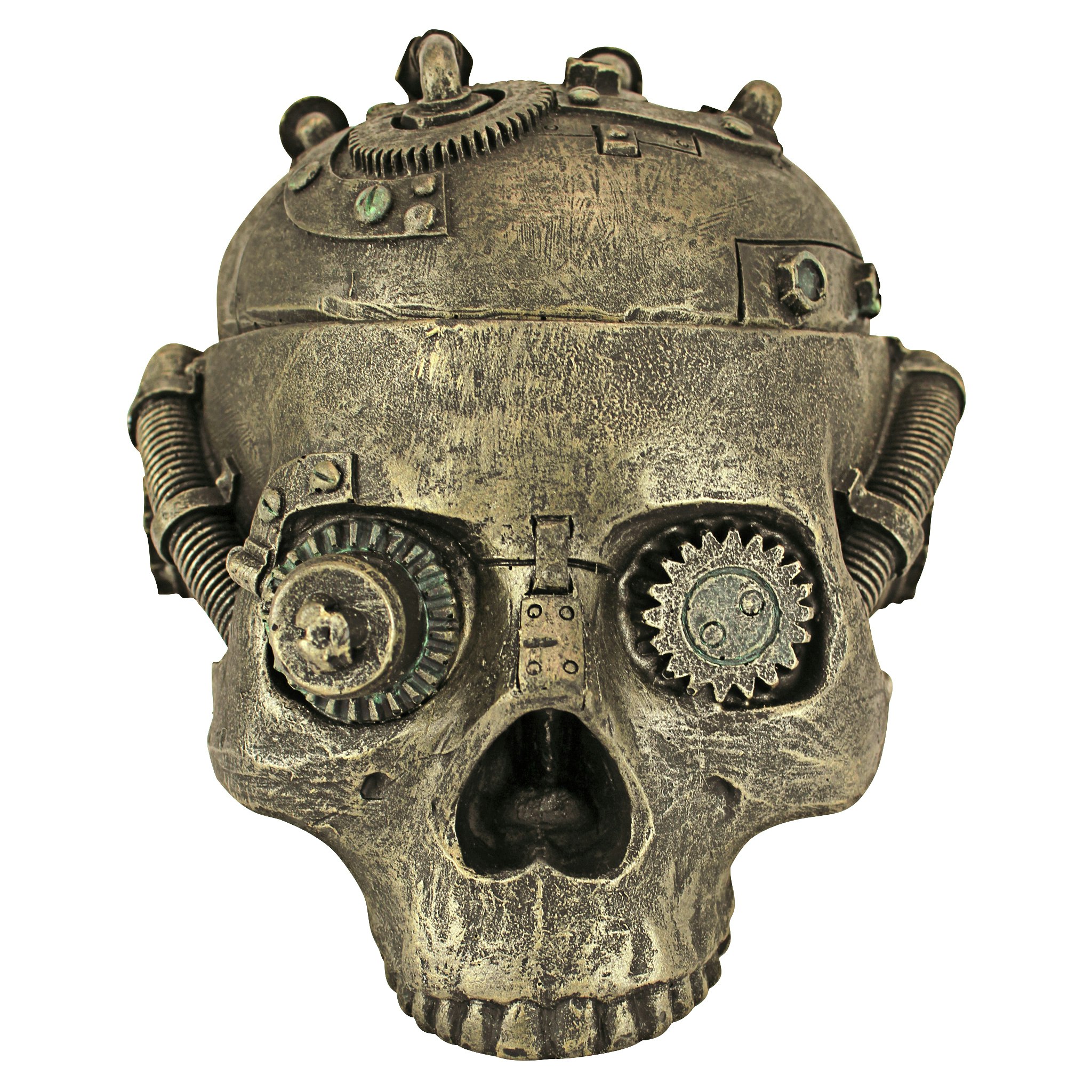 Toscano - Steampunk Skull Containment Vessel