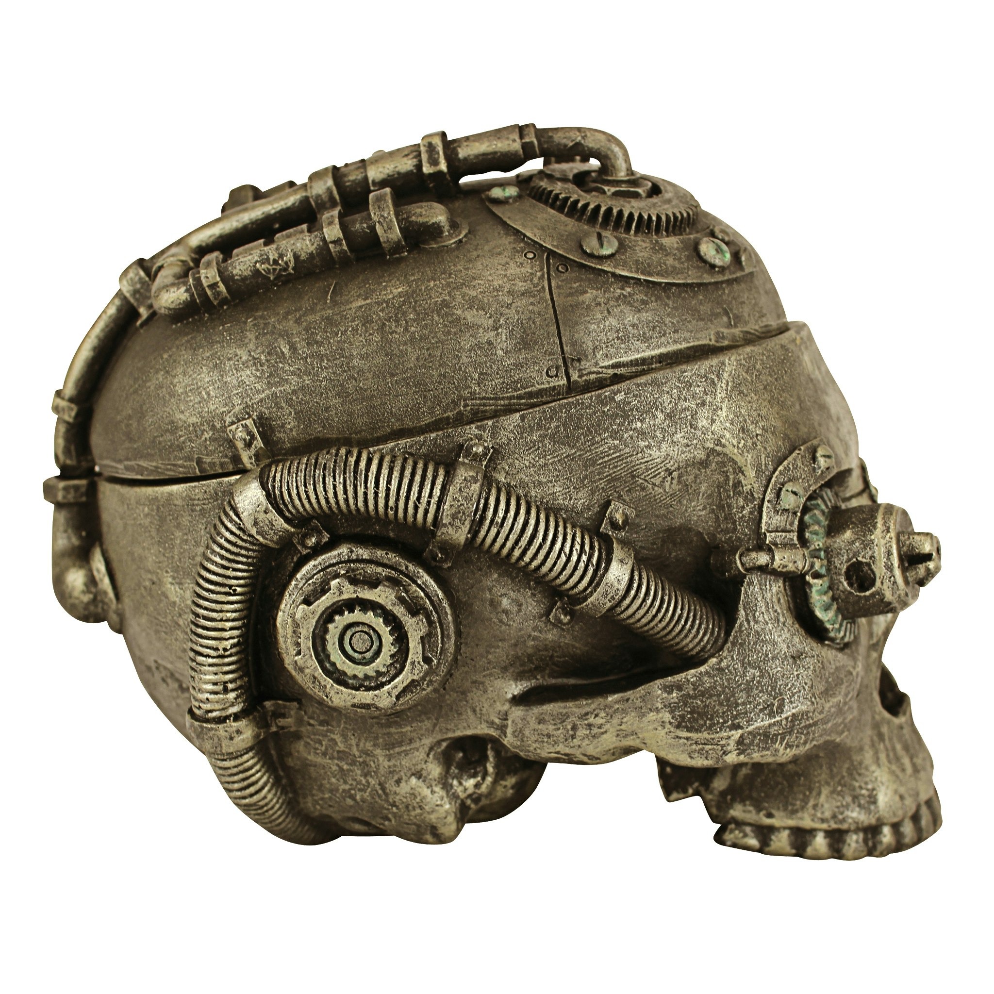 Toscano - Steampunk Skull Containment Vessel