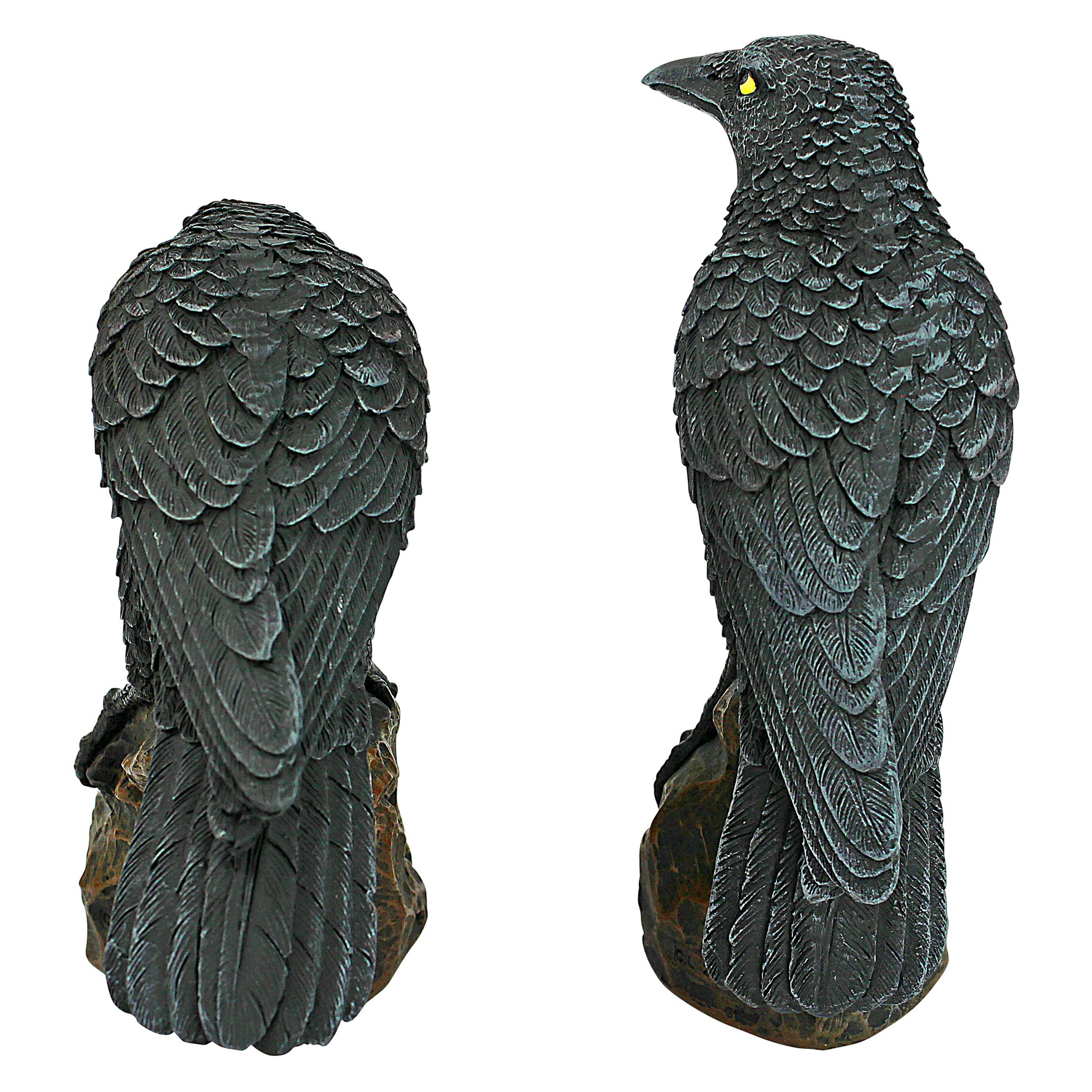 Toscano - Mystic Night Raven Statue Set