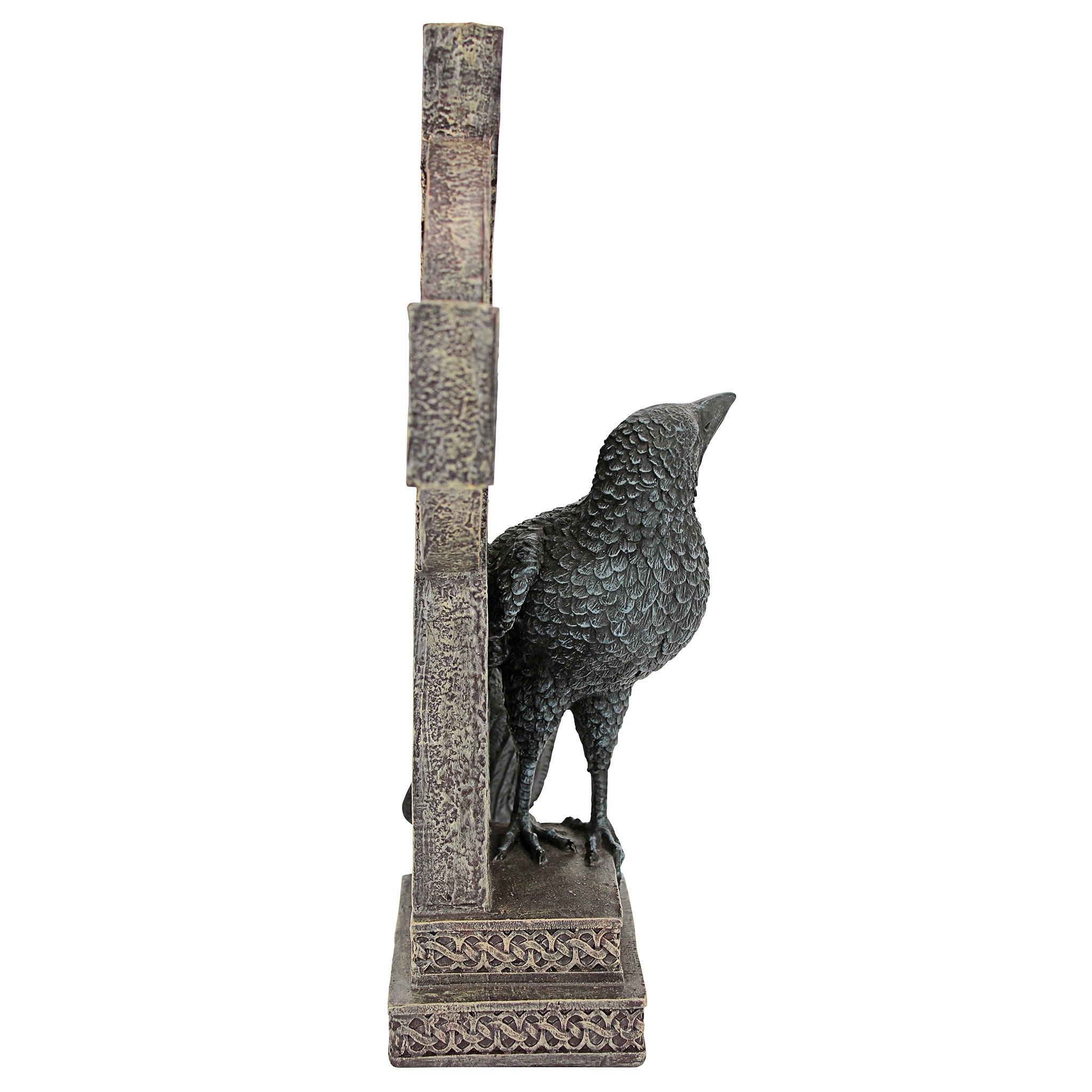 Toscano - Never-Ending Darkness Celtic Raven Statue