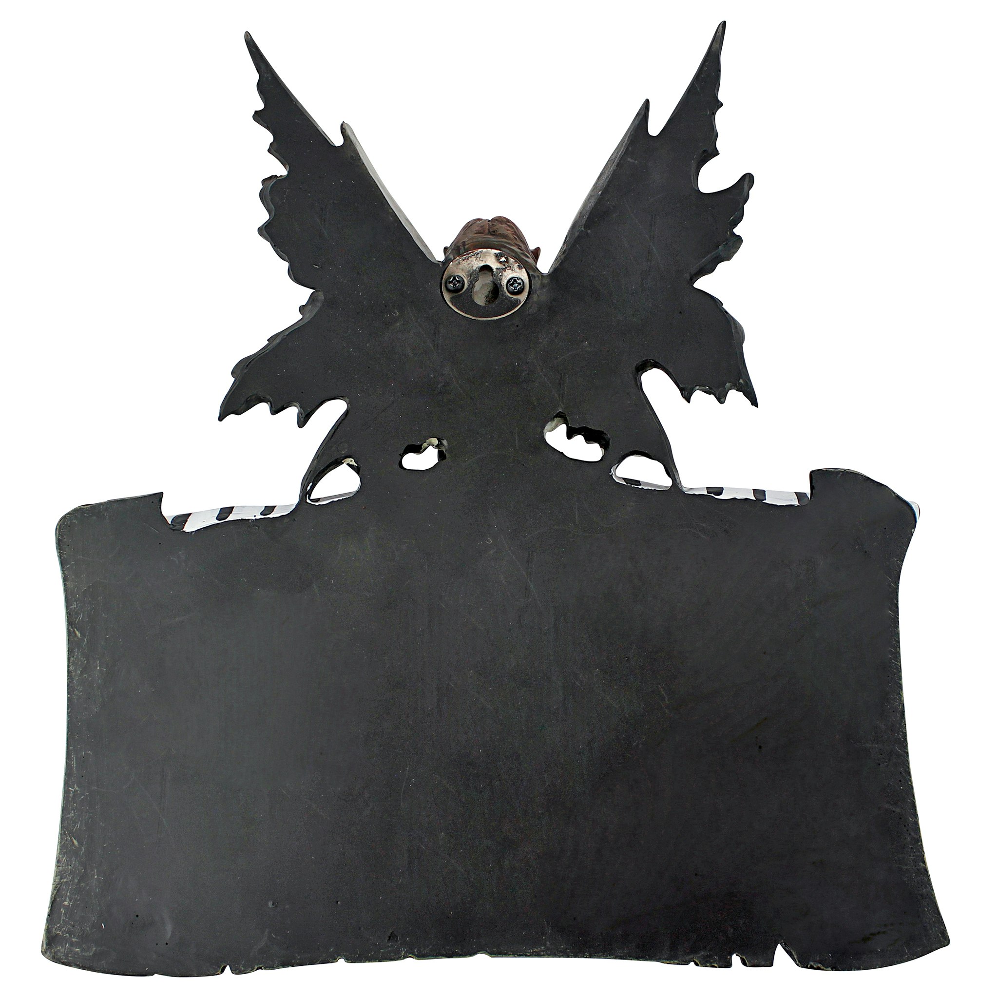 Toscano - Dont Piss Off the Fairies Sign Wall Sculpture