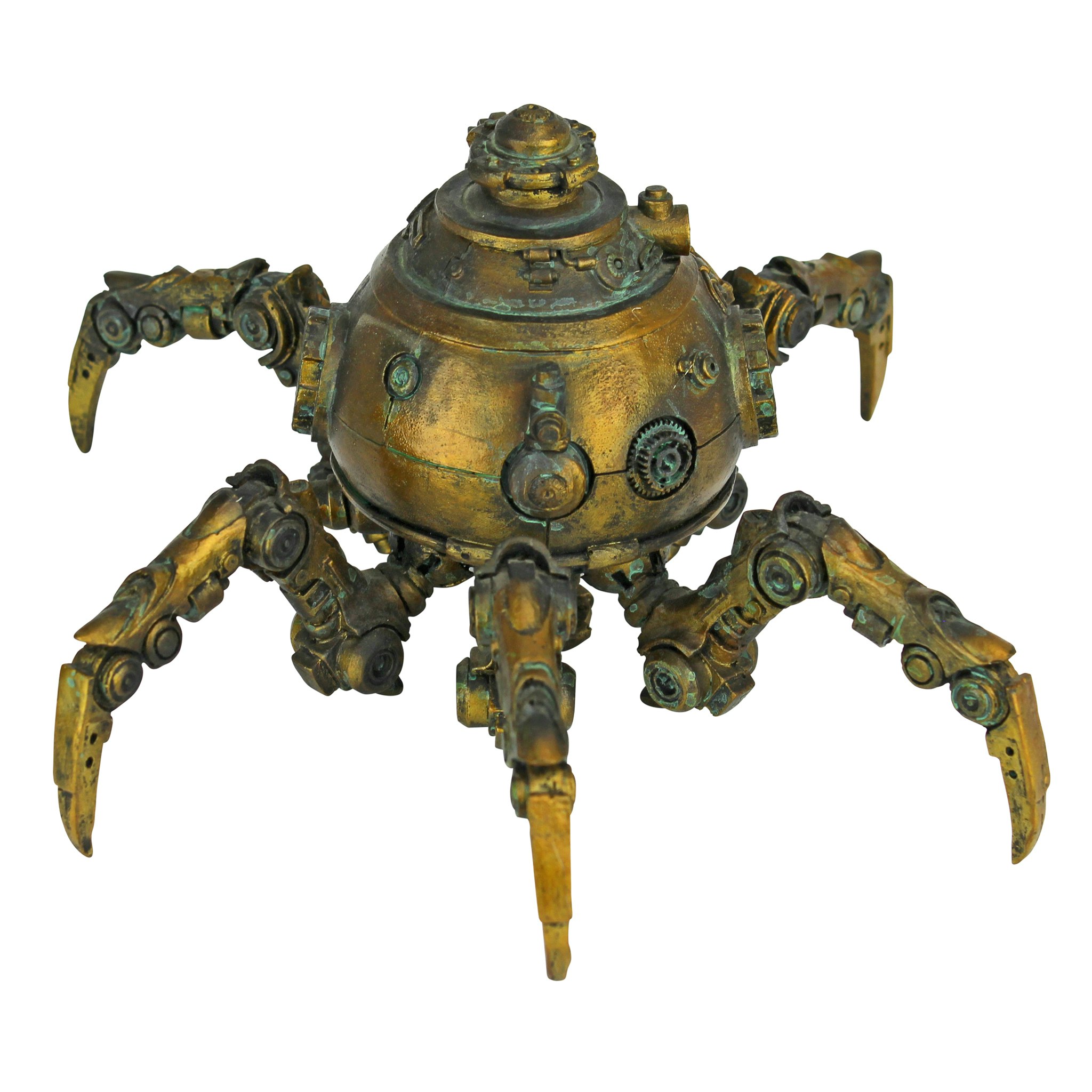 Toscano - Octopod Mechanical Steampunk Sculpture