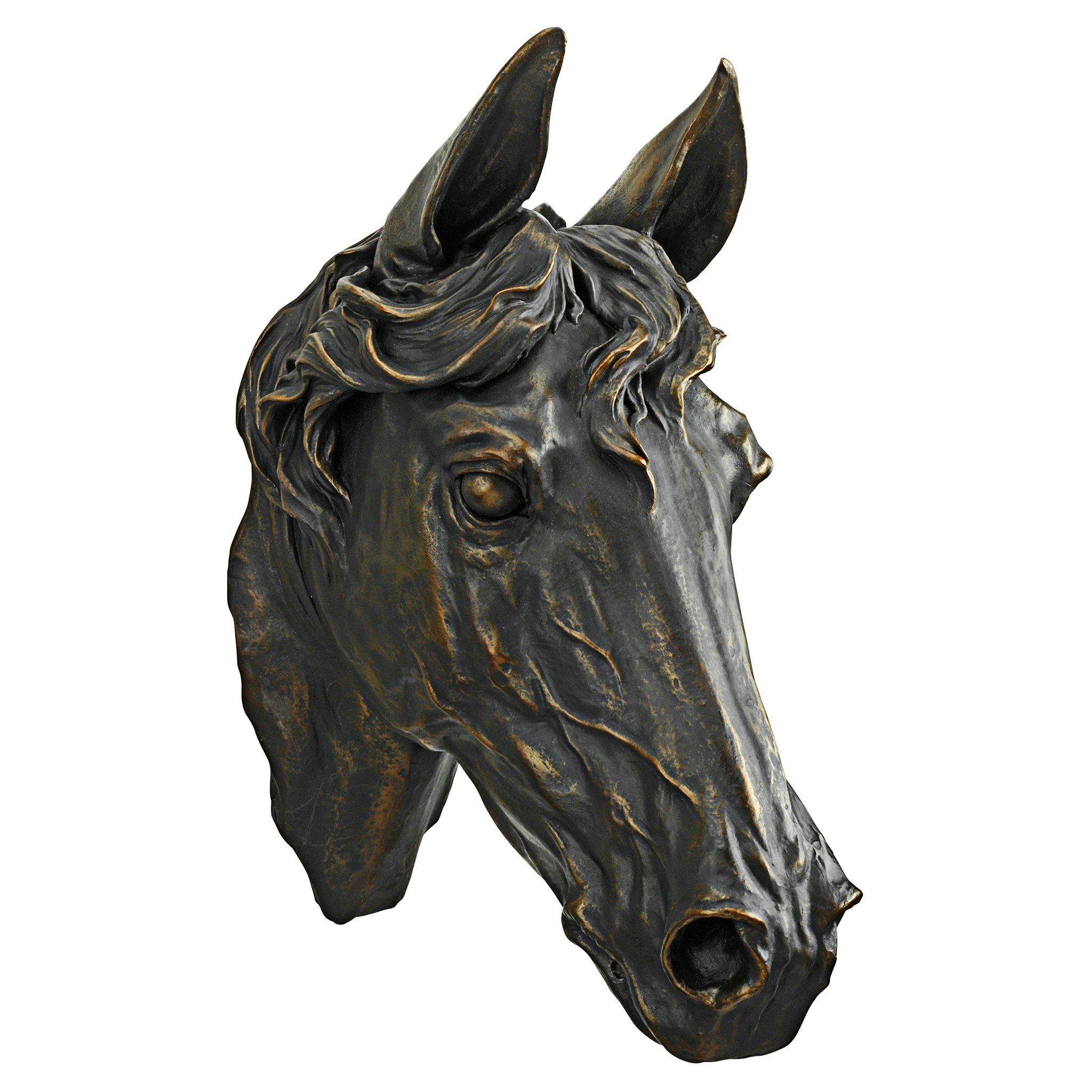 Toscano - Freedom Spirit Horse Study Wall Sculpture