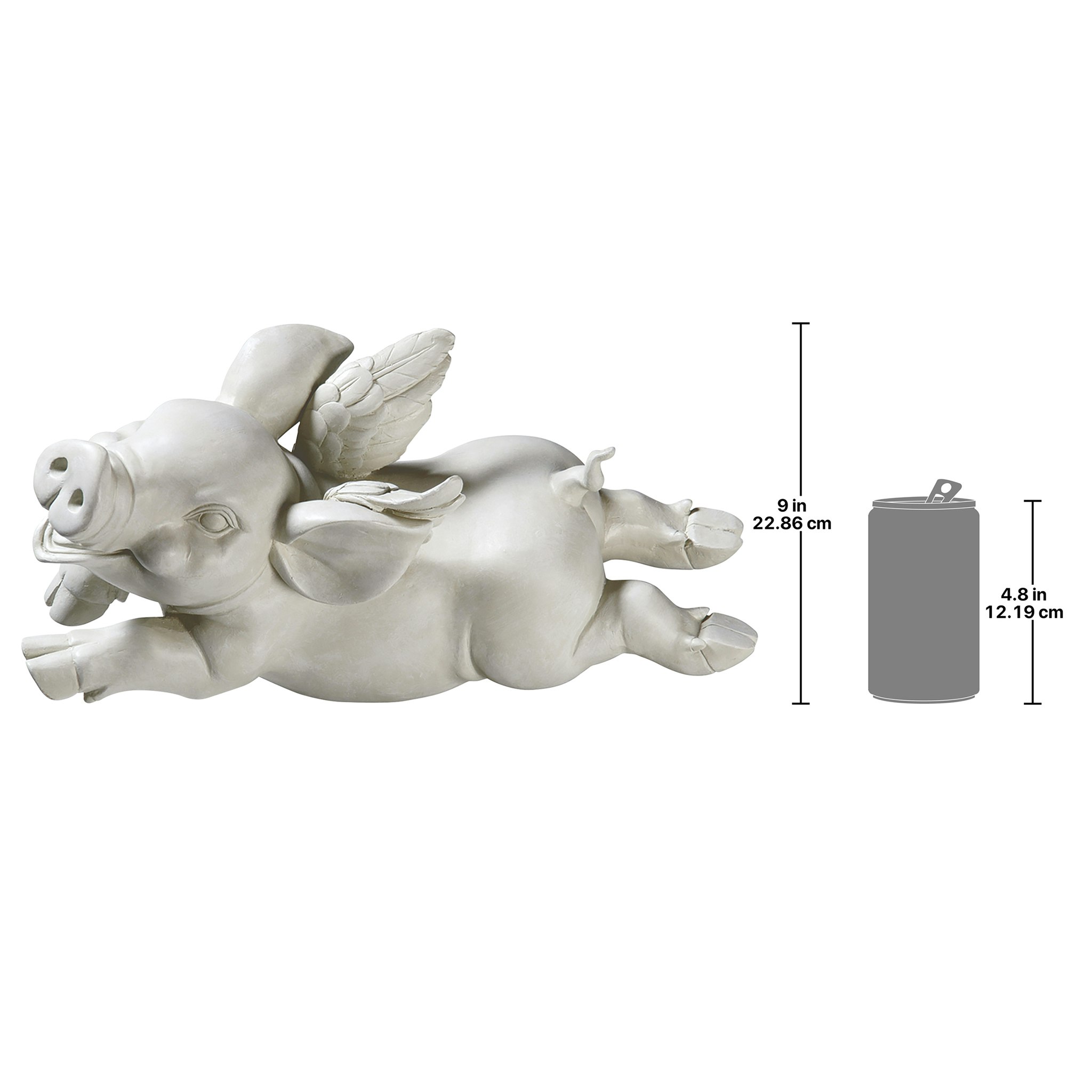 Toscano - If Pigs Had Wings Sculpture