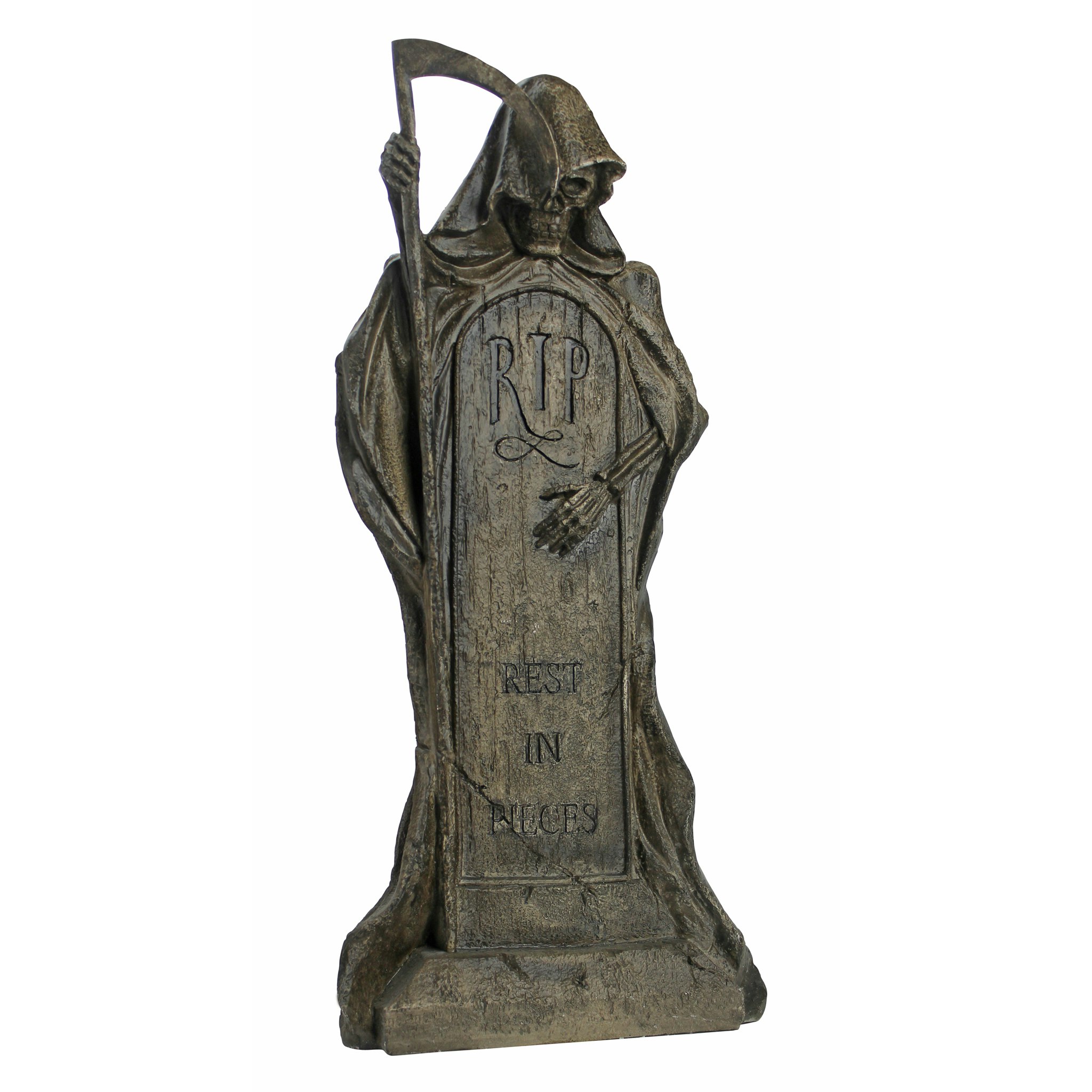 Toscano - Rest in Pieces Grim Reaper Tombstone Statue