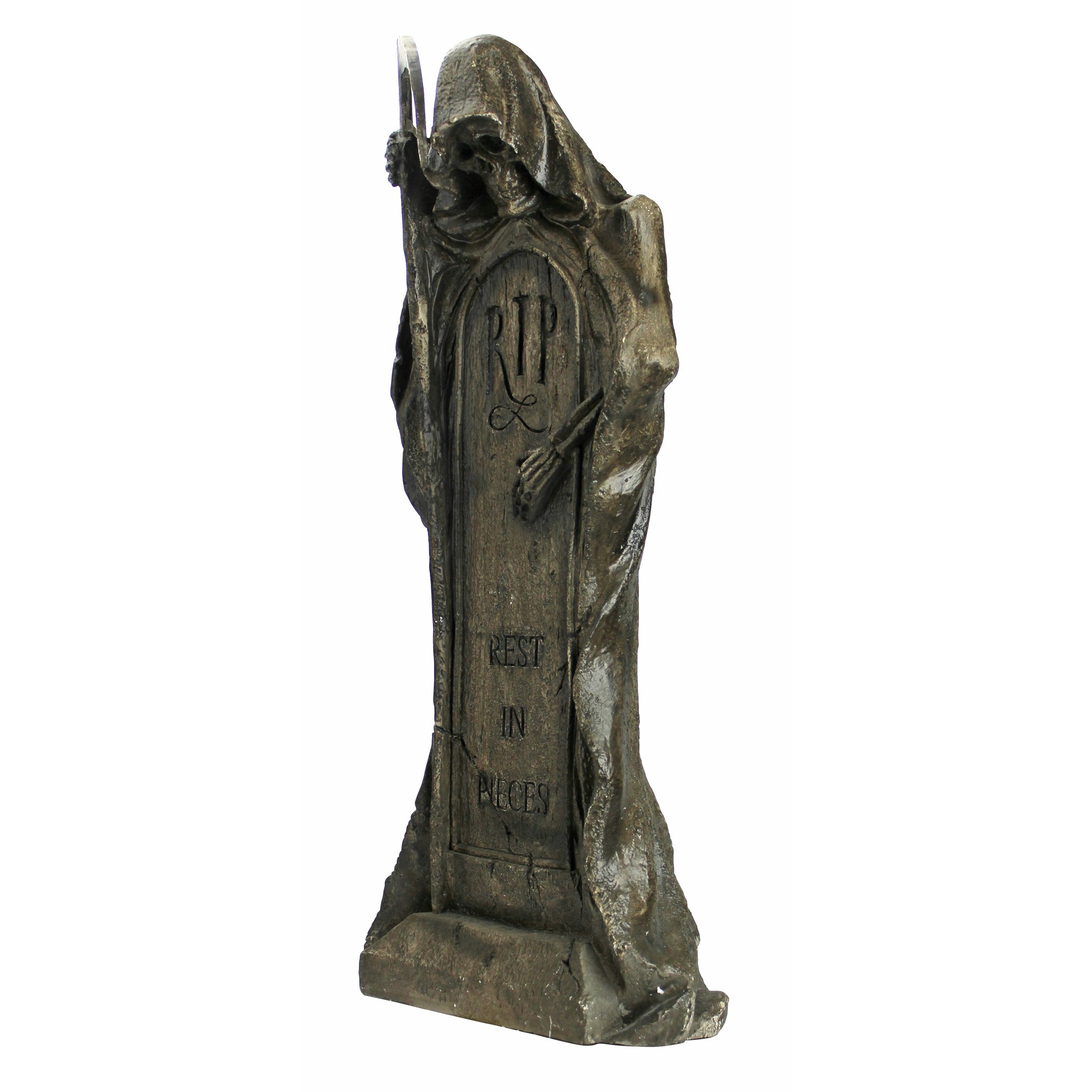 Toscano - Rest in Pieces Grim Reaper Tombstone Statue