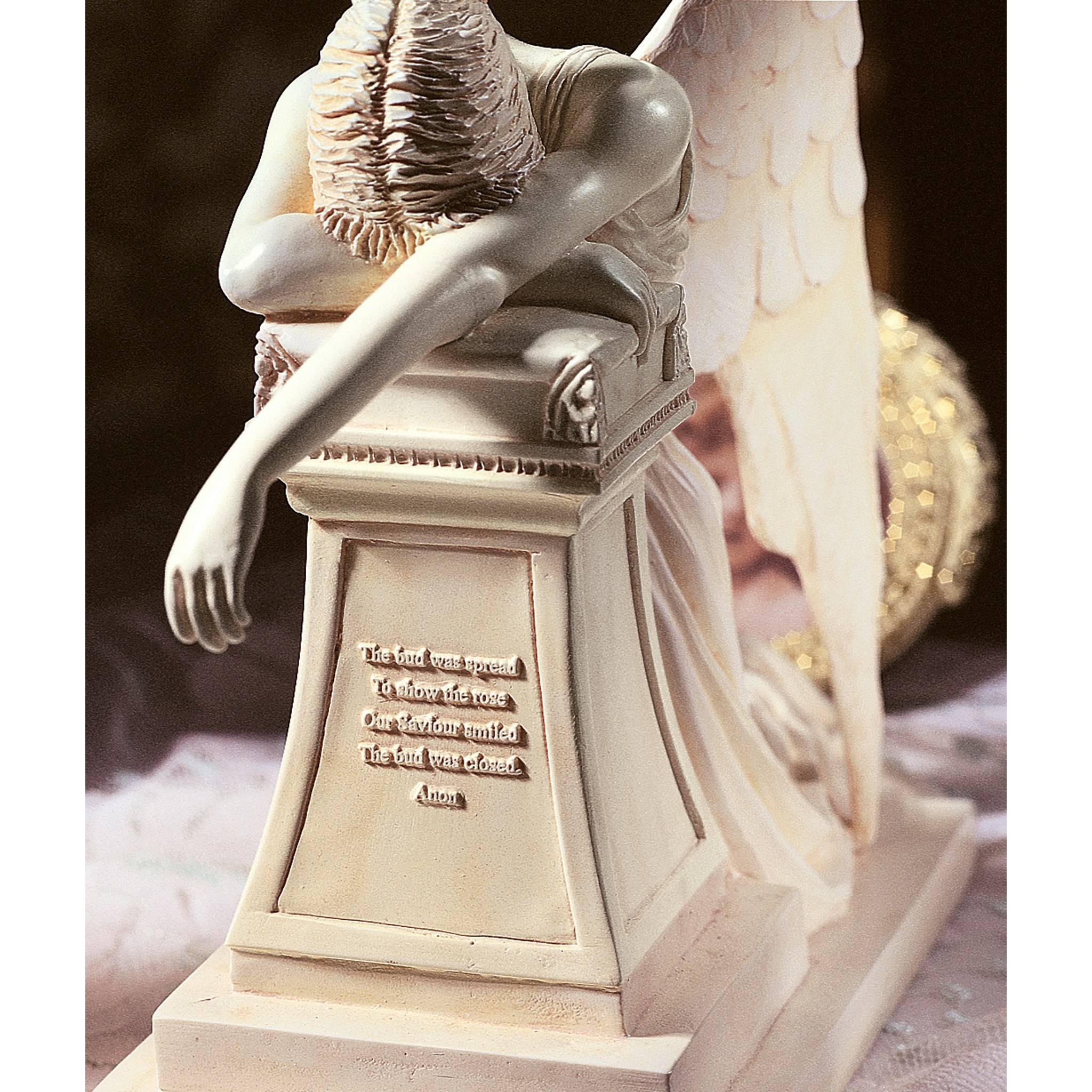 Toscano Angel of Grief Monument Statue - Small