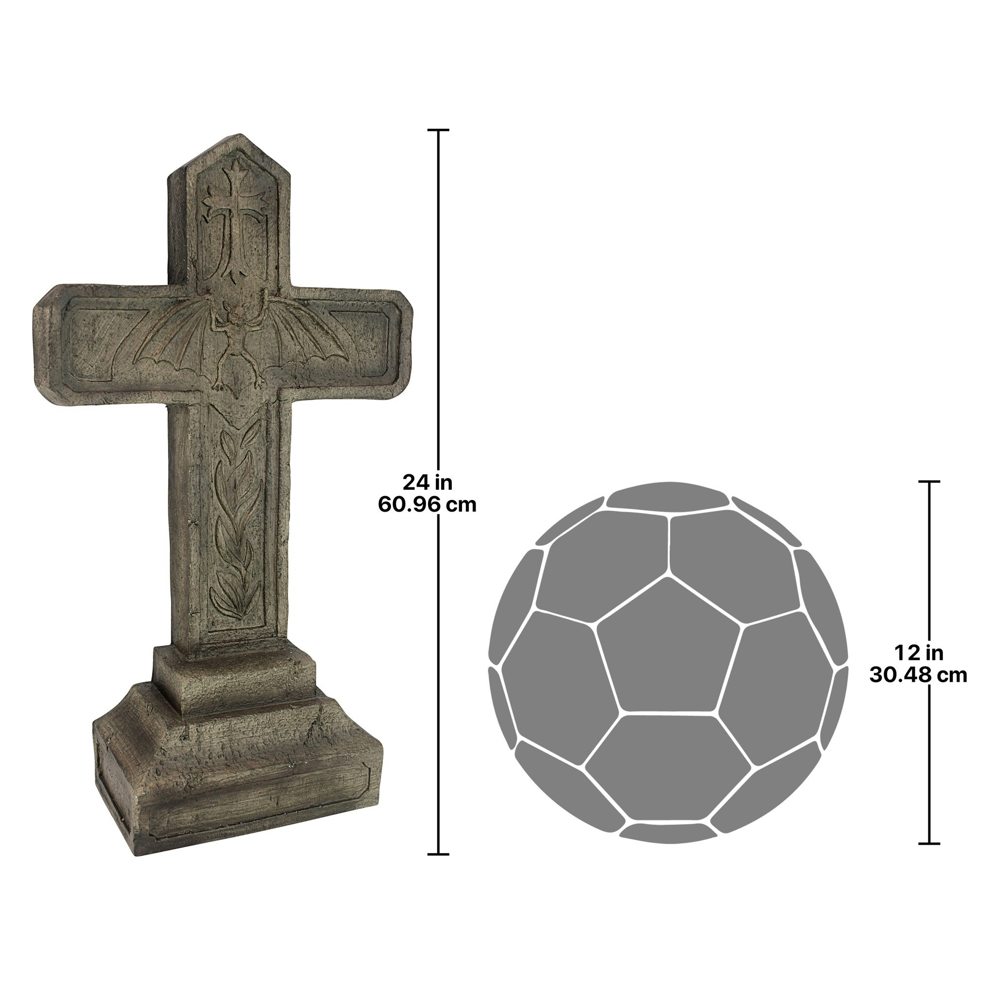 Toscano - Balkan Vampire Blood Cross Statue