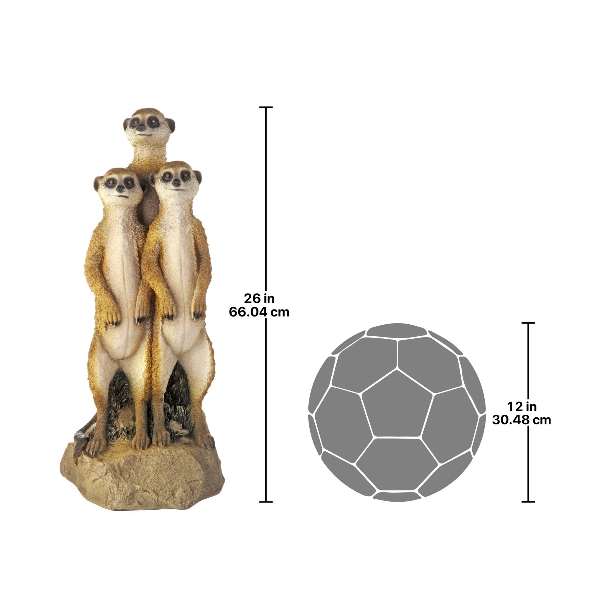 Toscano - The Meerkat Gang Statue