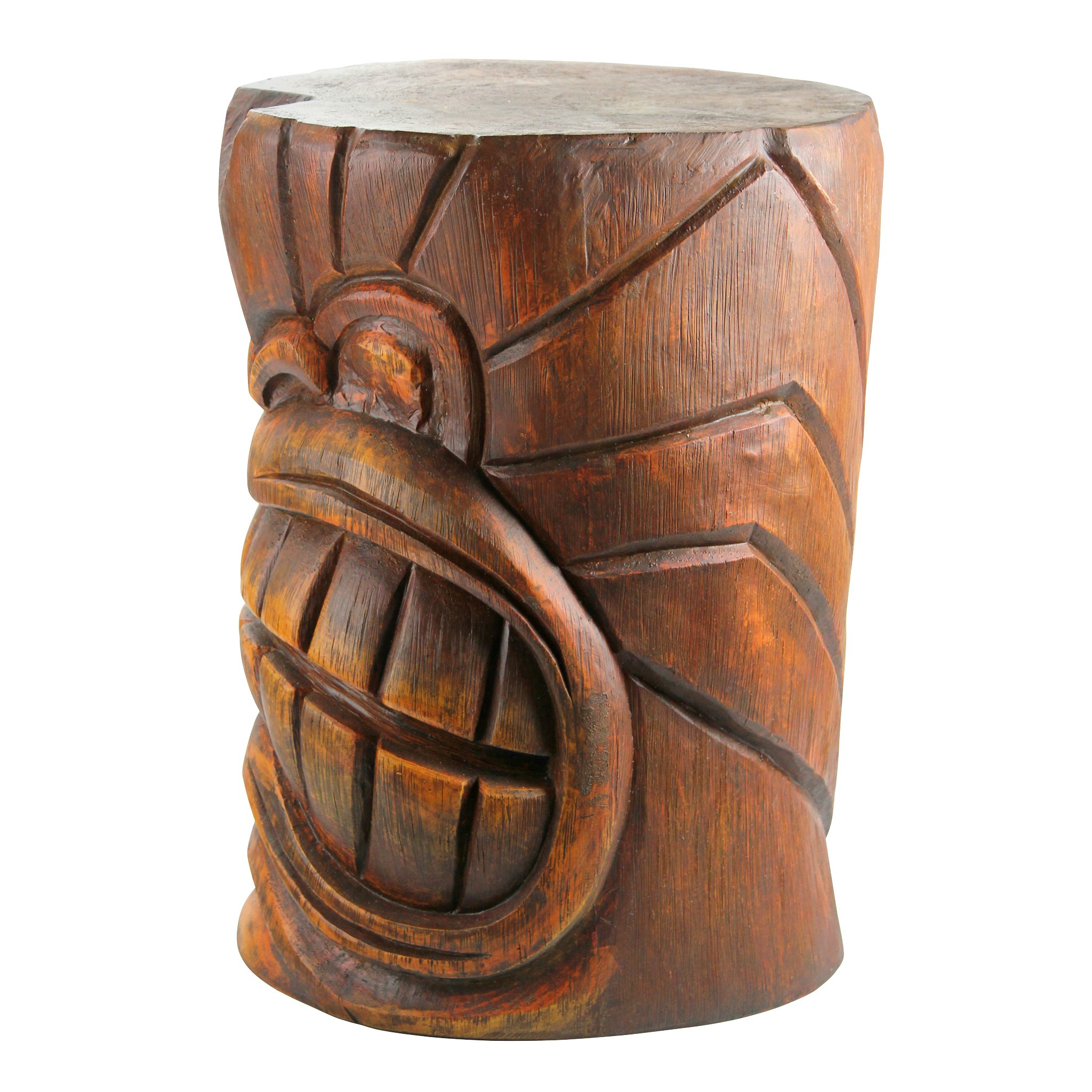Toscano - The Kanaloa (Teeth) Grand Tiki Sculptural Table in Designer Resin