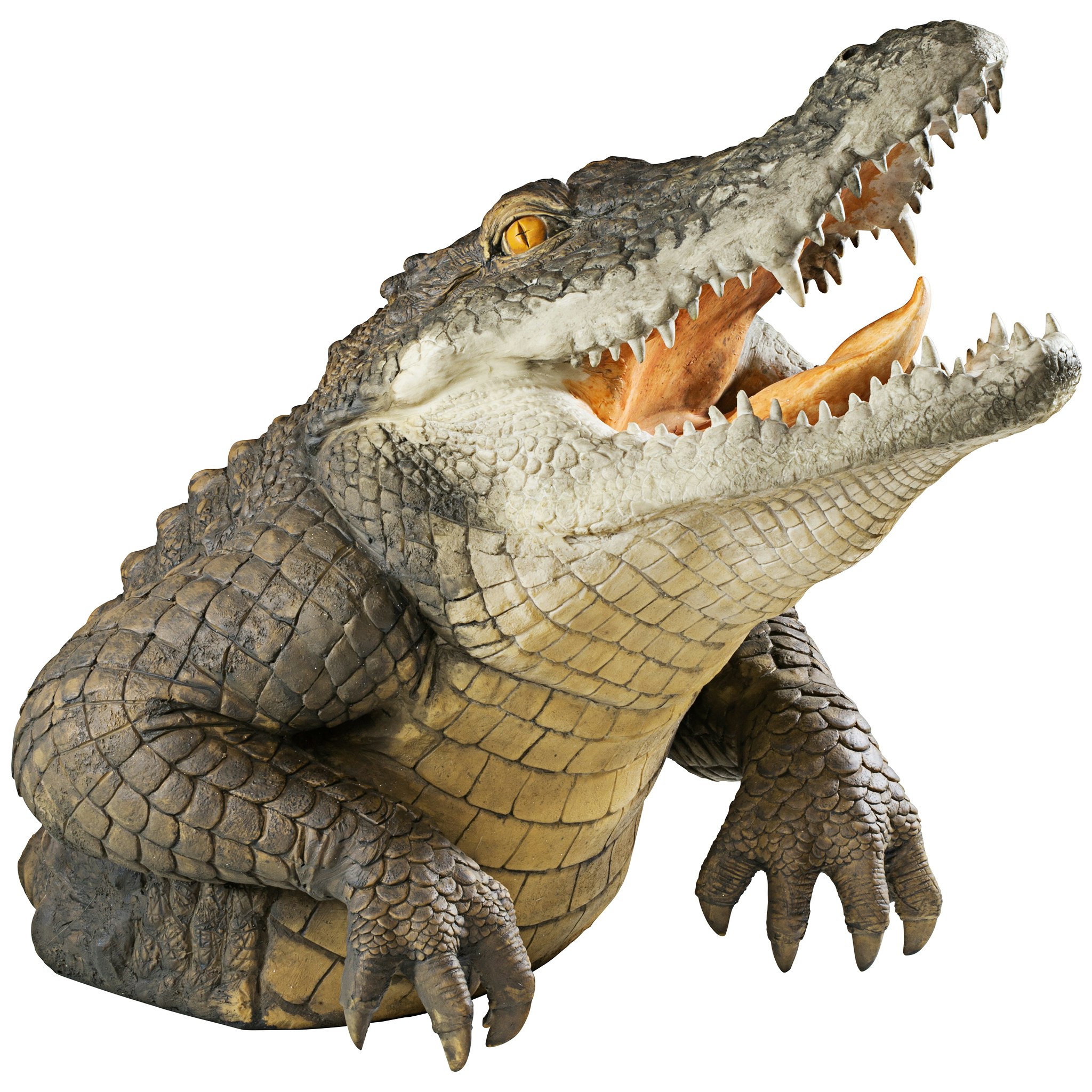 Toscano - Snapping Swamp Gator Statue