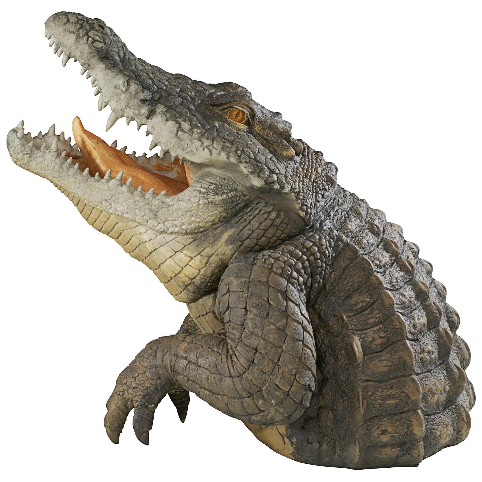 Toscano - Snapping Swamp Gator Statue