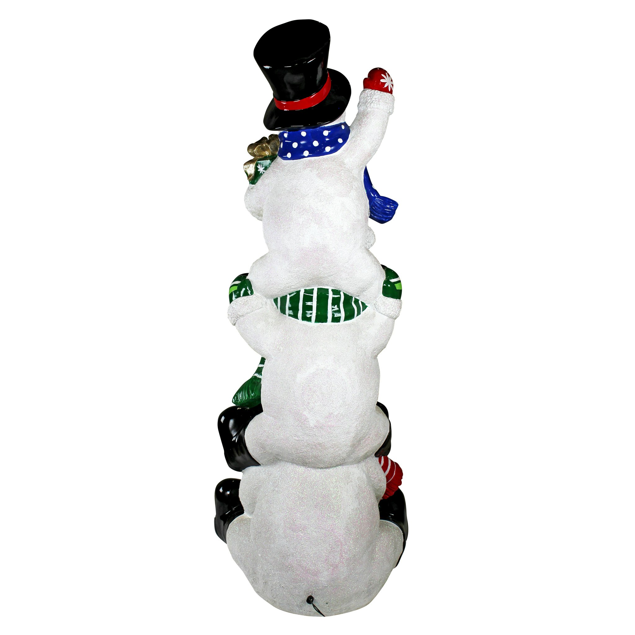 Toscano SnowBro Illuminated Snowman Holiday Statue - Giant