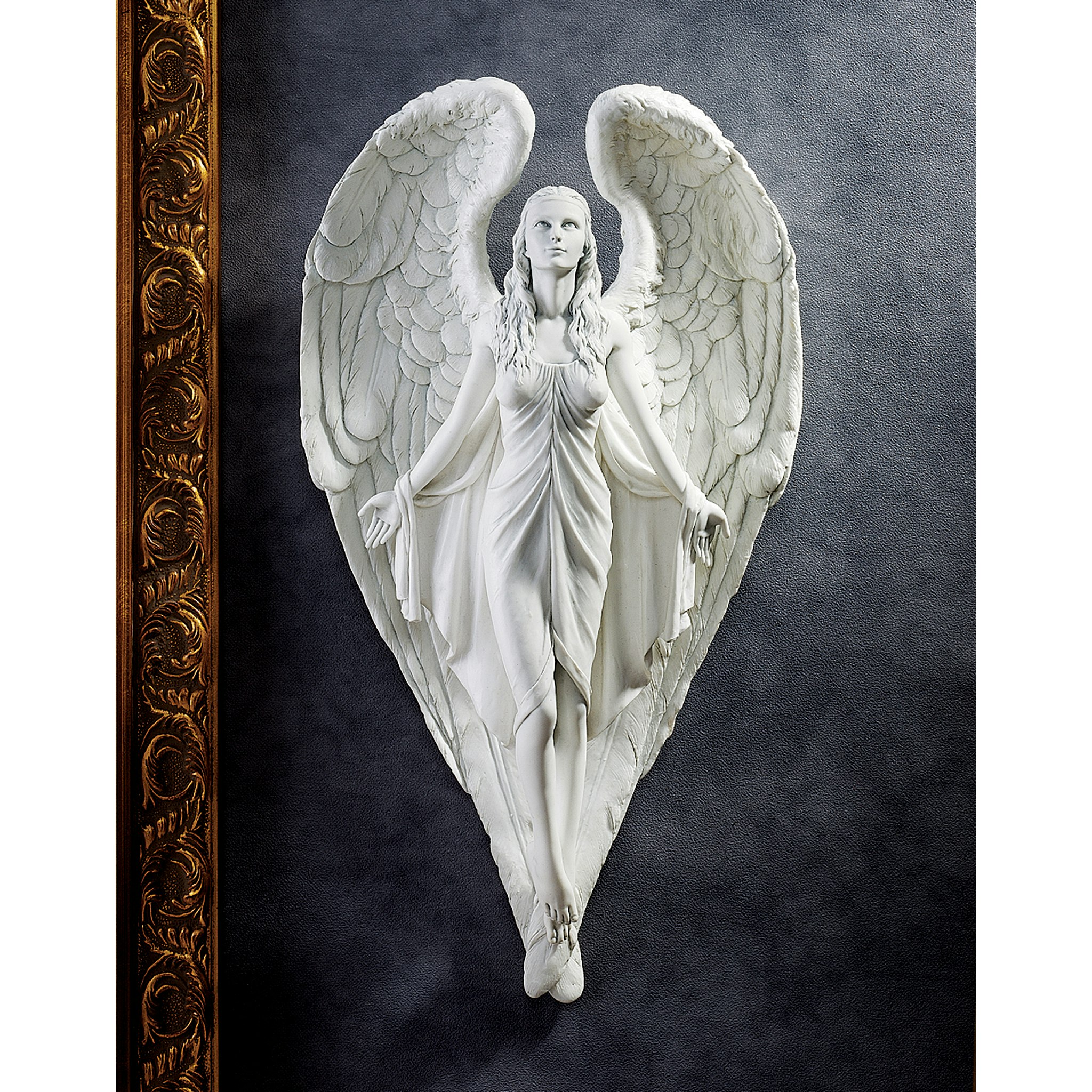 Toscano - Spiritual Path Angel Wall Sculpture