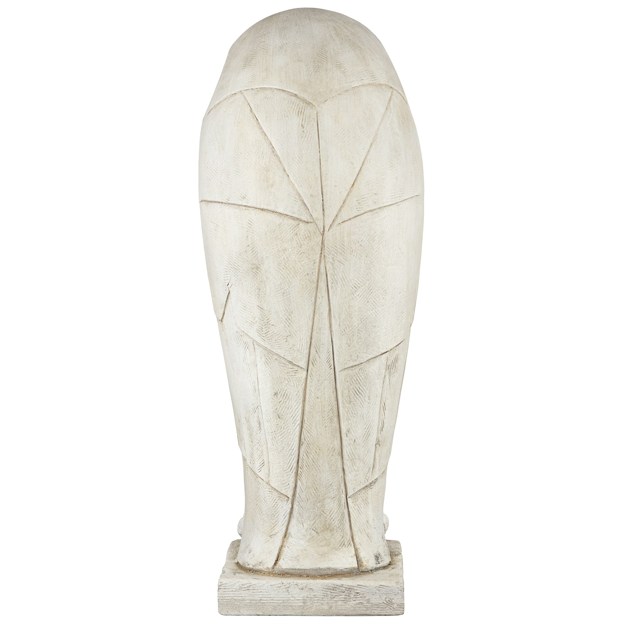 Toscano - Polar Owl Sentinel Art Deco Cubist Bird Statue