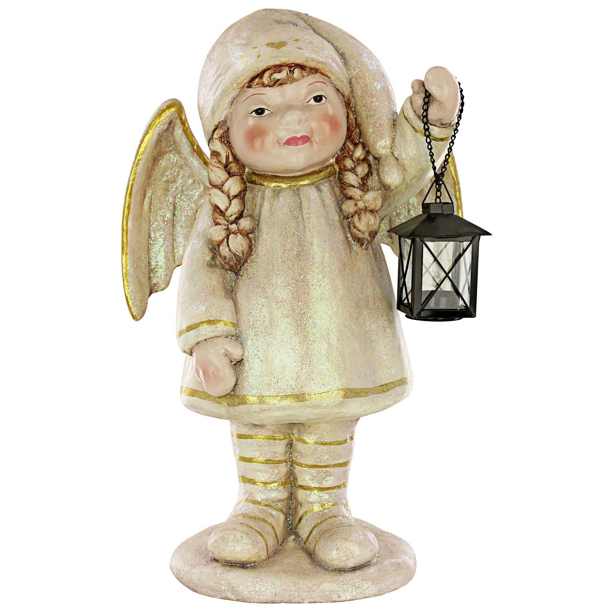 Toscano - Noelle Shines the Christmas Light Holiday Angel Statue