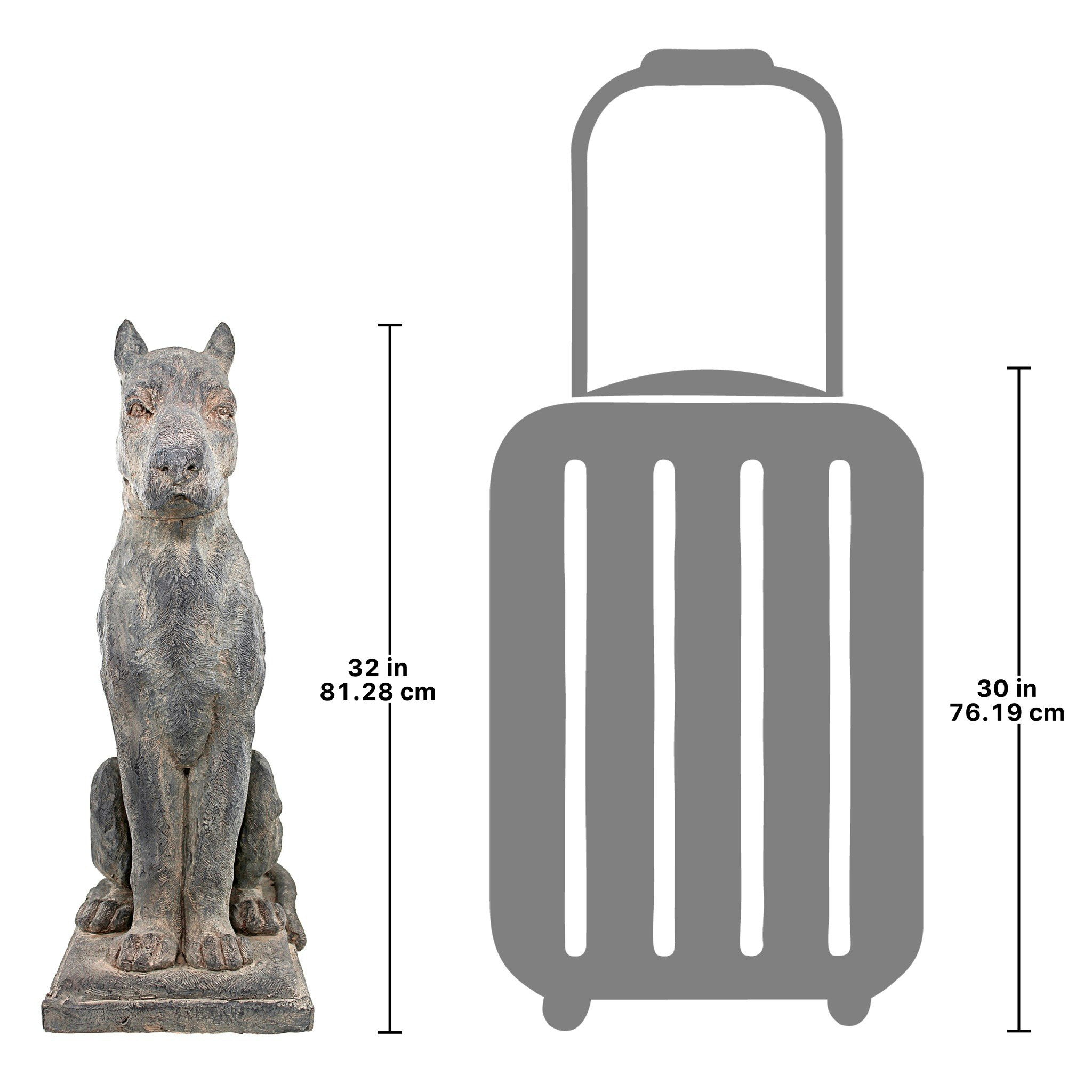 Toscano - The Great Dane Sentinel Quiet Strength Dog Statue