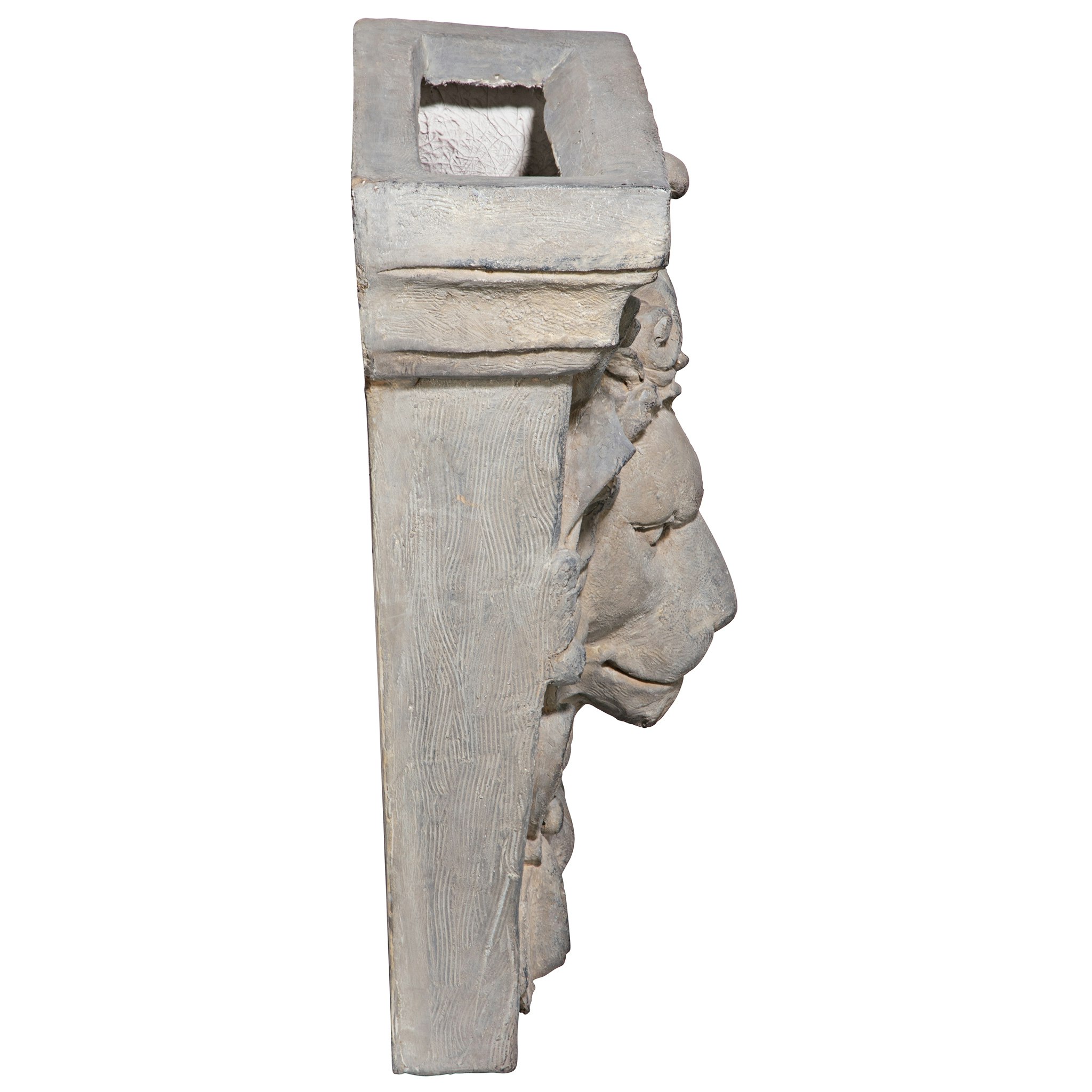 Toscano - Gotham Lion Architectural Keystone Wall Pocket