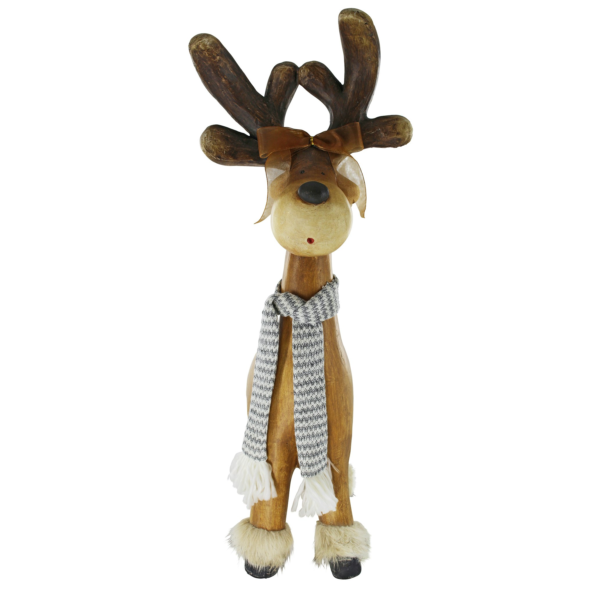 Toscano Santa Second Team Holiday Reindeer Statue - Ambrose