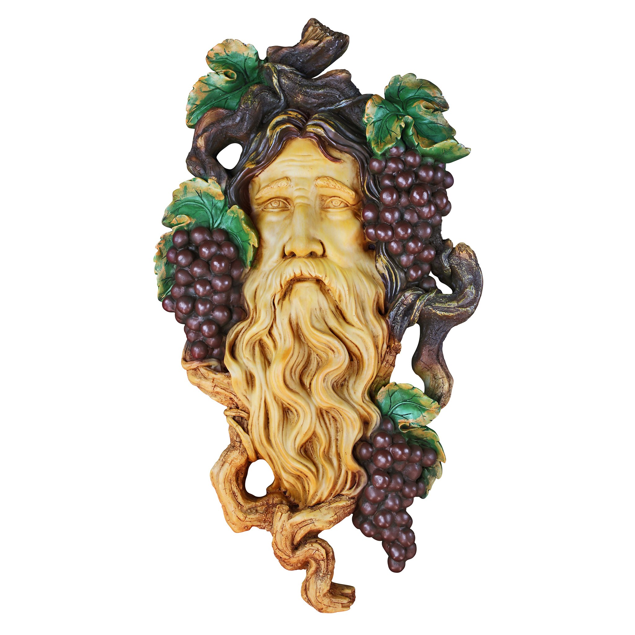Toscano - God of the Grape Harvest Wall Sculpture
