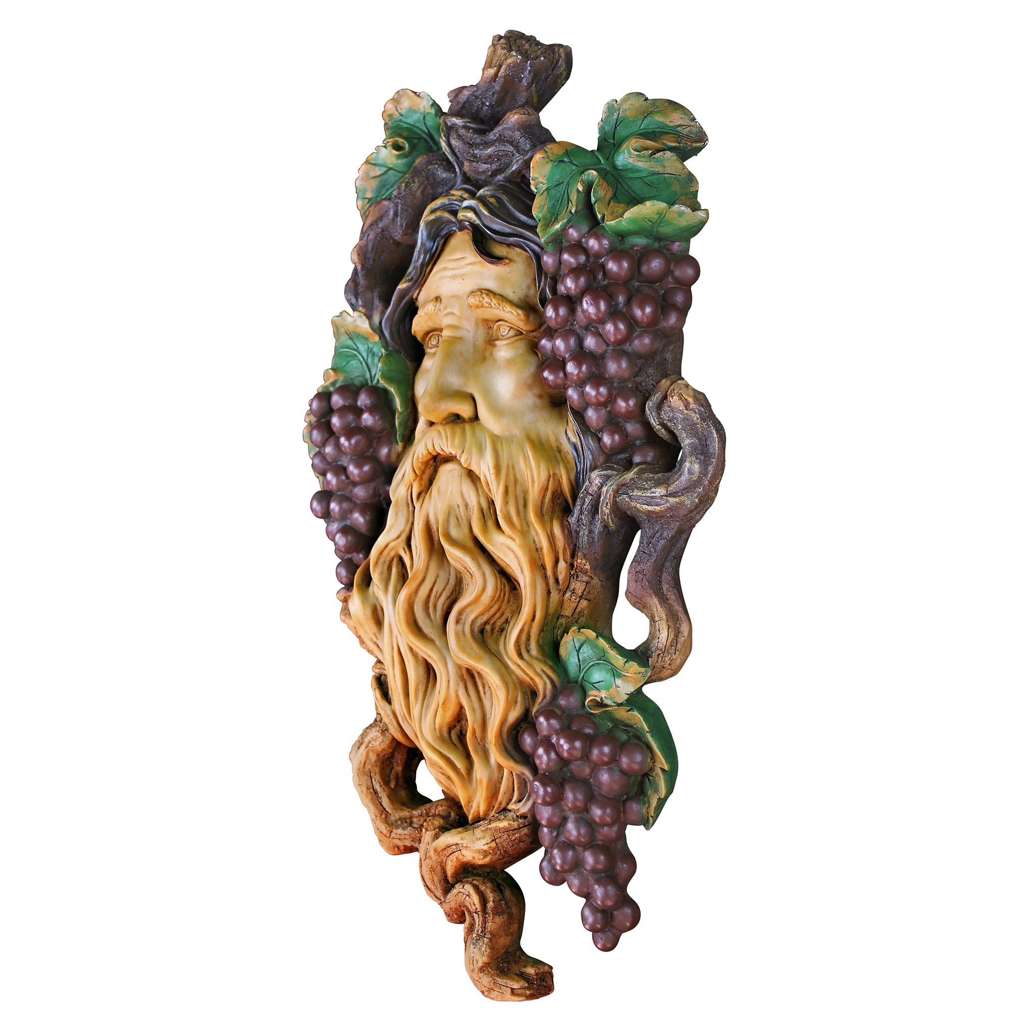 Toscano - God of the Grape Harvest Wall Sculpture