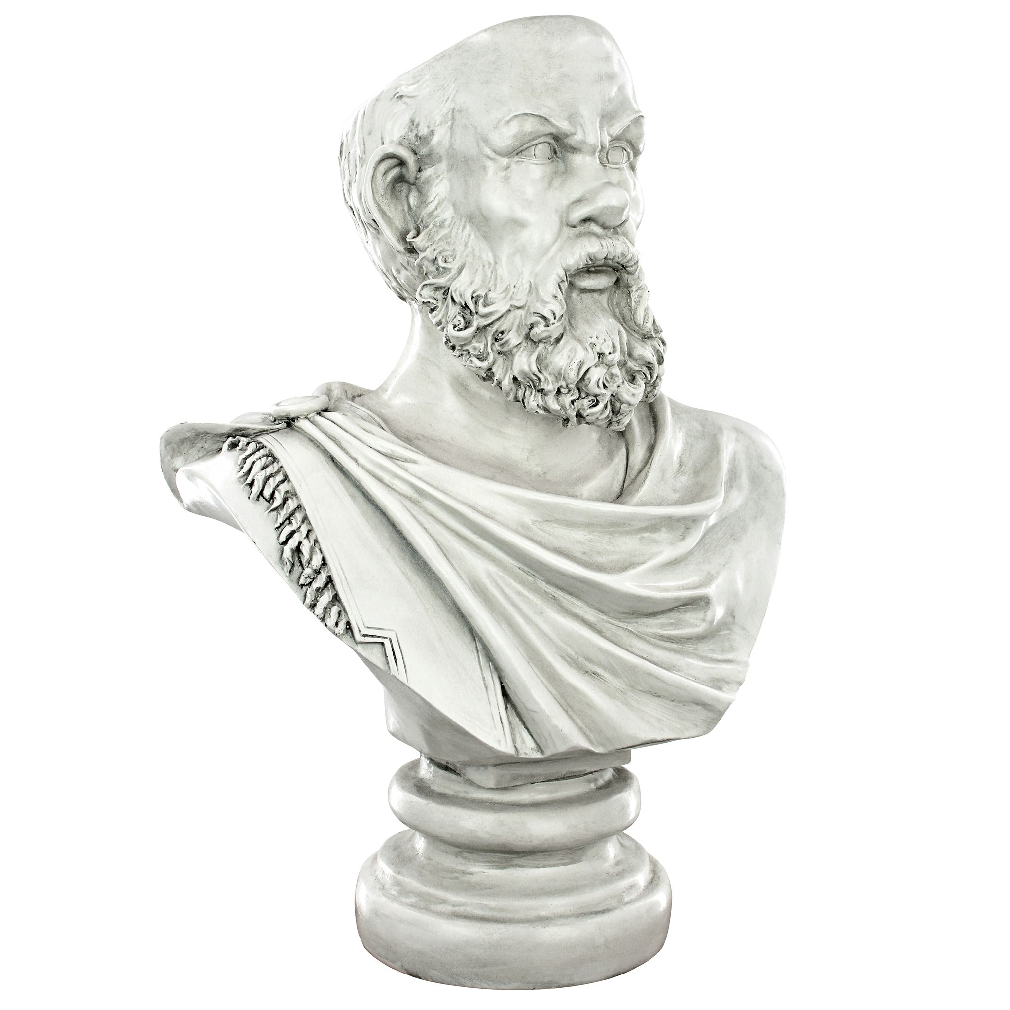 Toscano - Bust Planters of Antiquity Statues The Philosopher Socrates