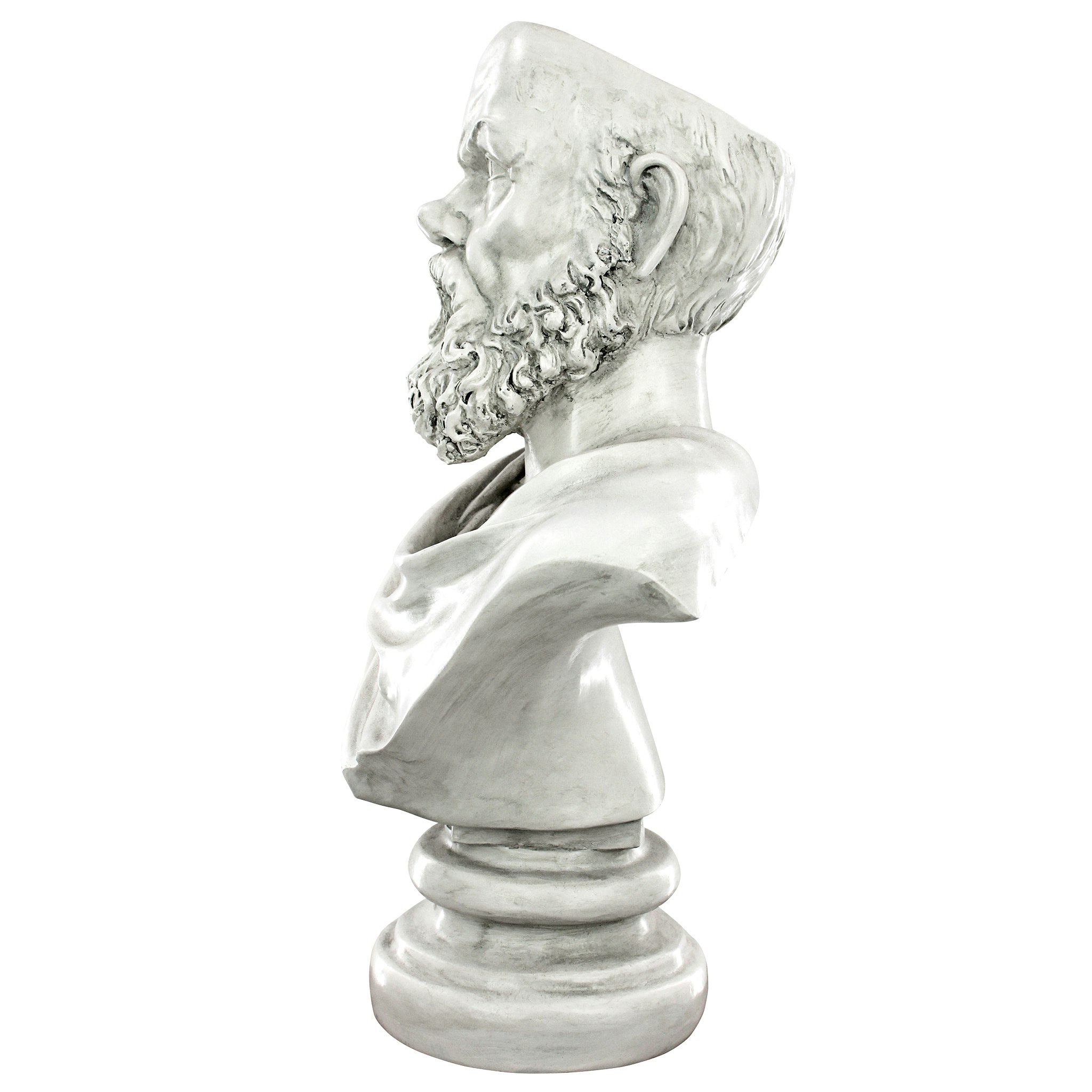 Toscano - Bust Planters of Antiquity Statues The Philosopher Socrates